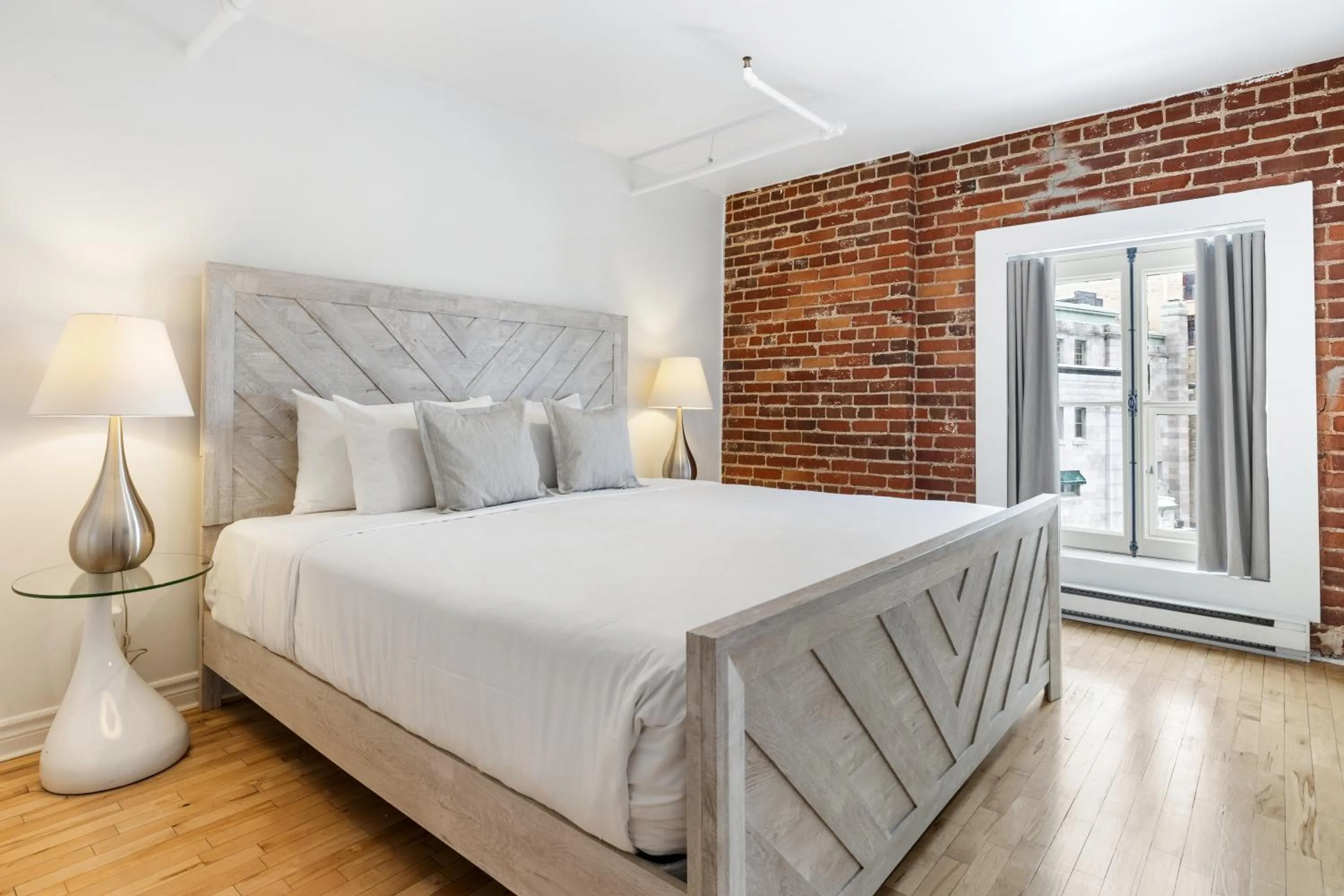 Bed in Hotel Port-Royal