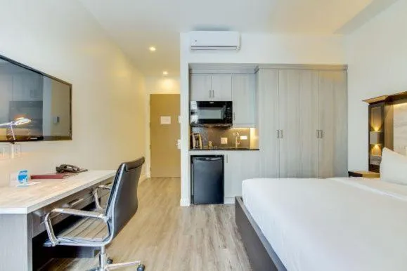 Bed in Hotel Port-Royal