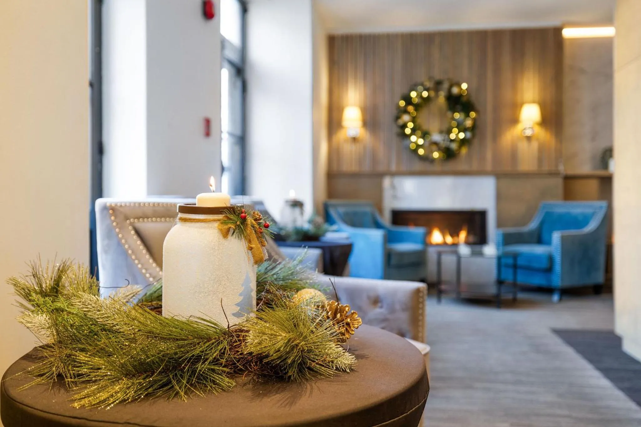 Lobby or reception in Hotel Port-Royal