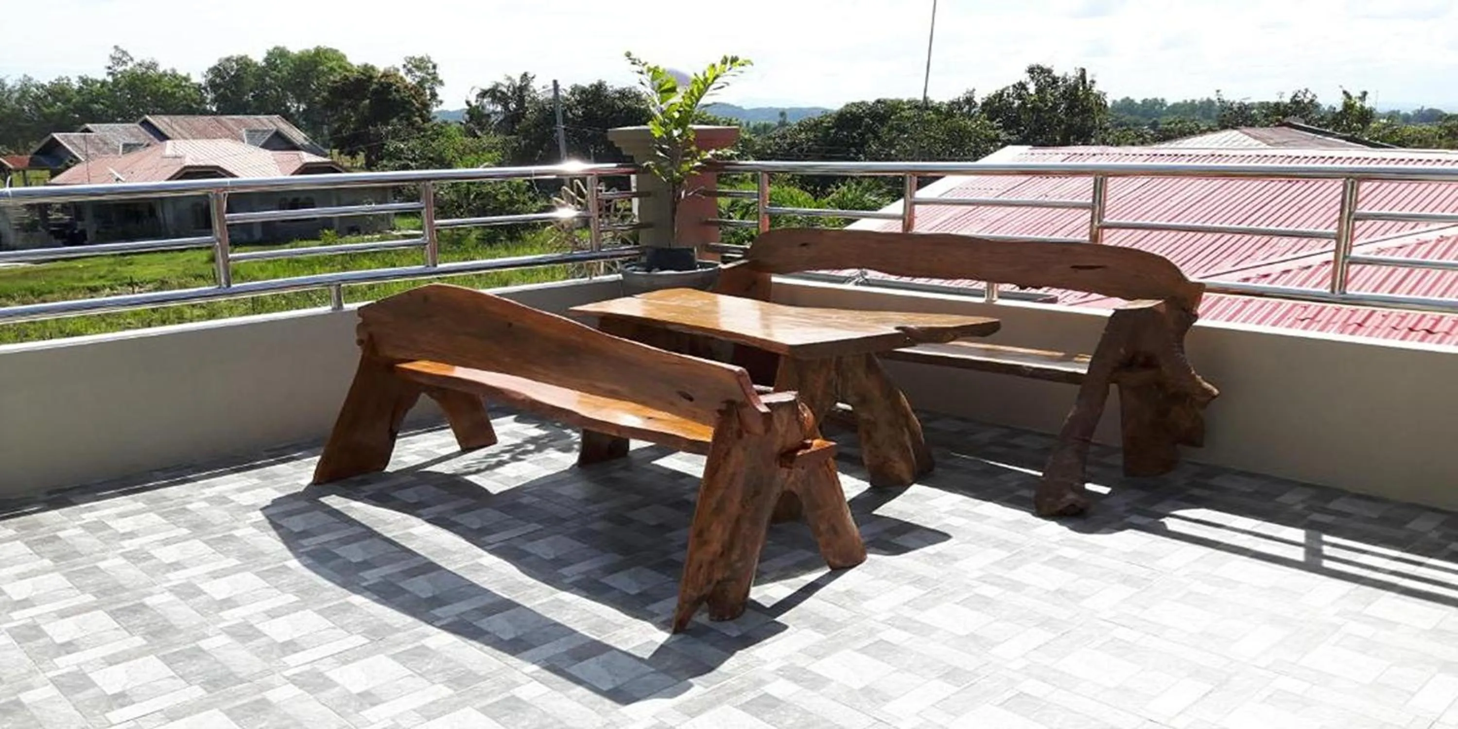 Balcony/Terrace in FNT Transient House near Hundred Islands