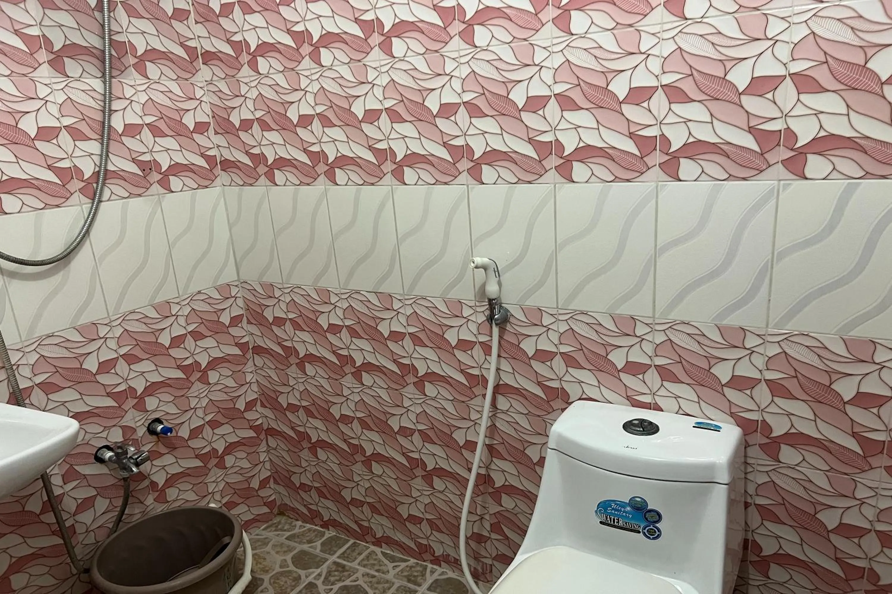 Bathroom in FNT Transient House near Hundred Islands