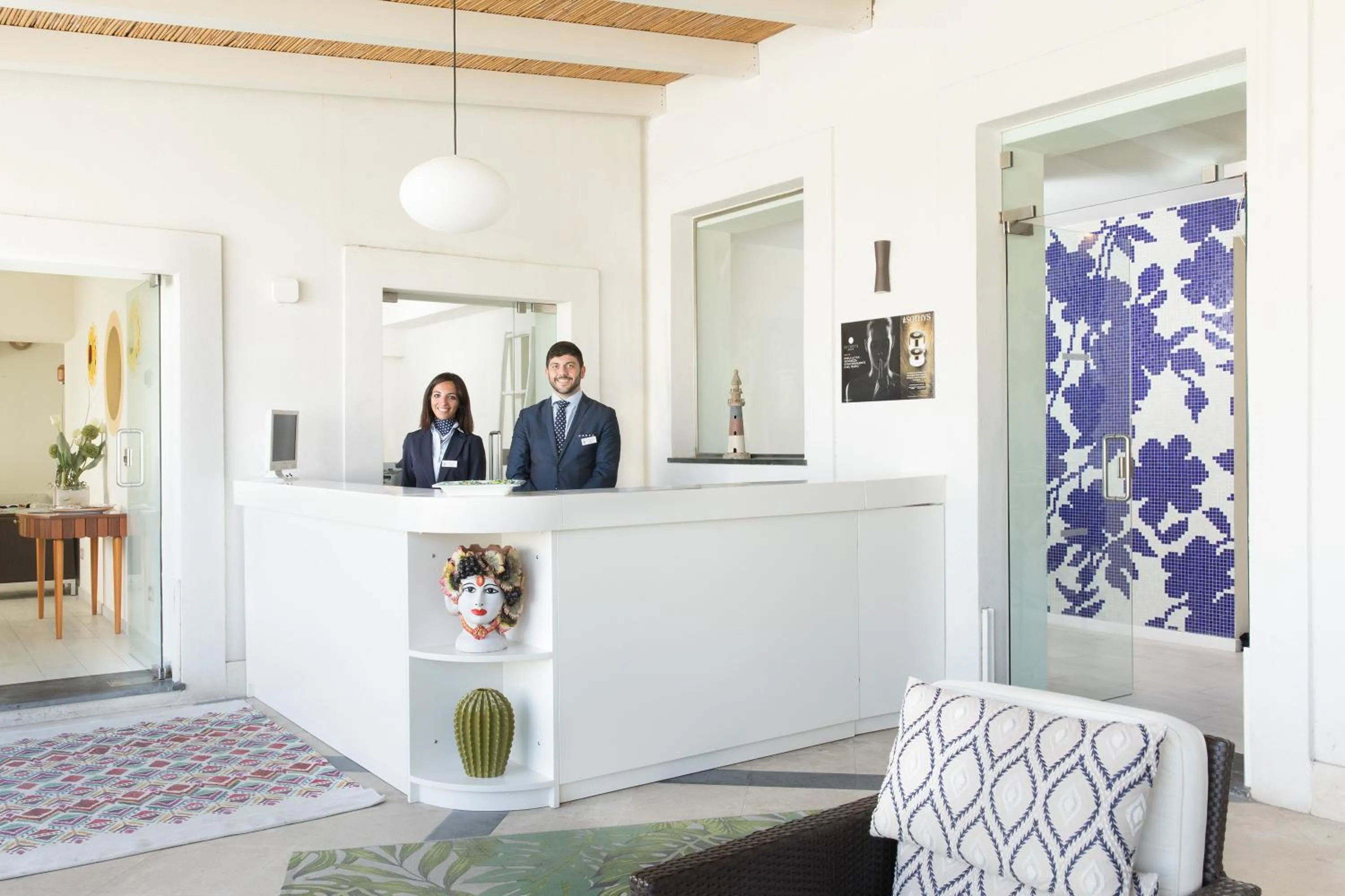 Staff in Les Sables Noirs & Spa