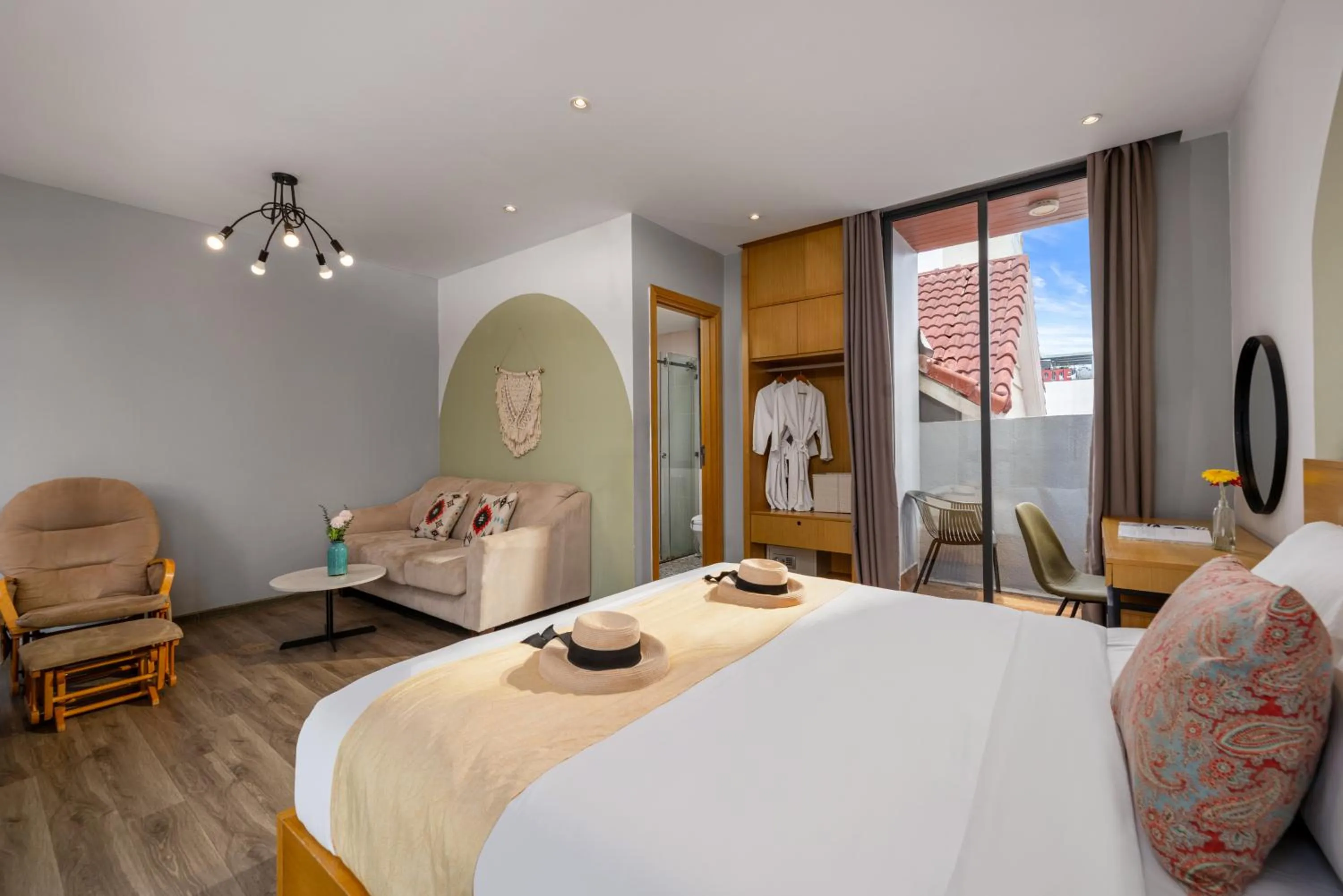 Bed in Sanayen Villa & Residences - Pool and Close Beach