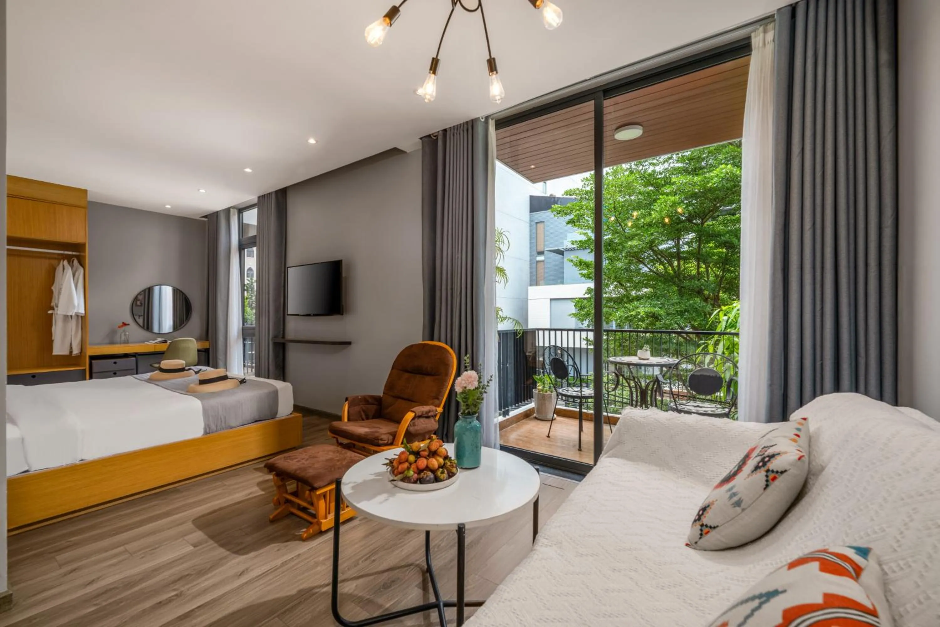 Photo of the whole room, Bed in Sanayen Villa & Residences - Pool and Close Beach