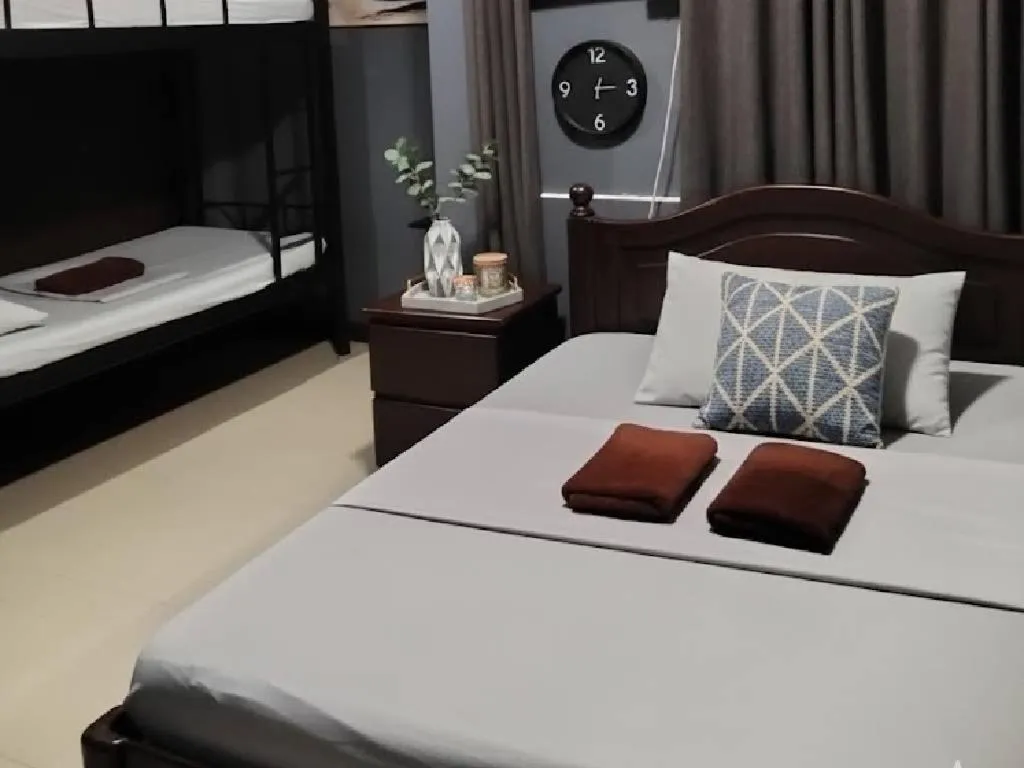 Bed in Mactan-Cebu Airport Budget Hotel