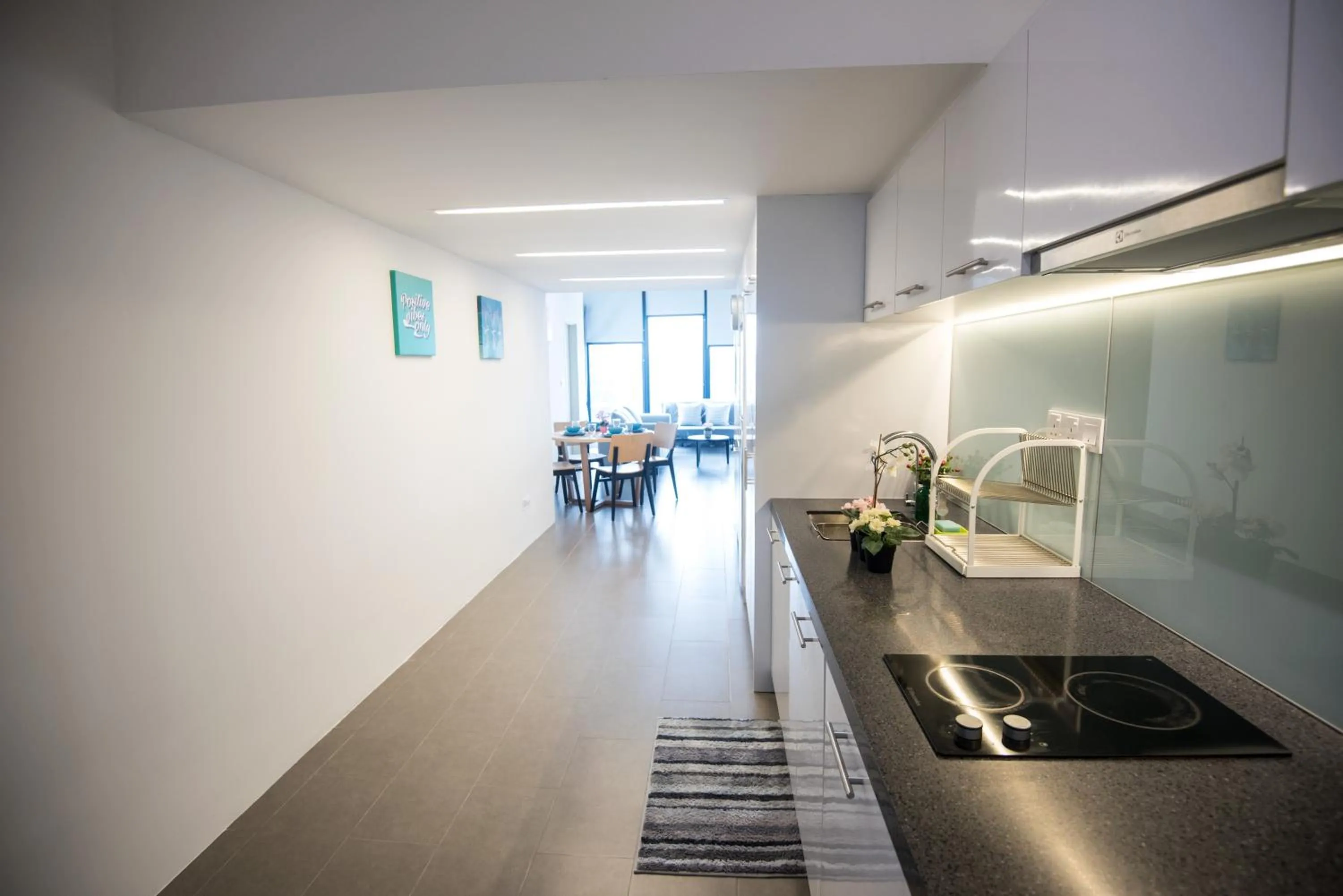 Kitchen or kitchenette in KL Sentral Bangsar Suites EST BY PSM LUXURY SUITES