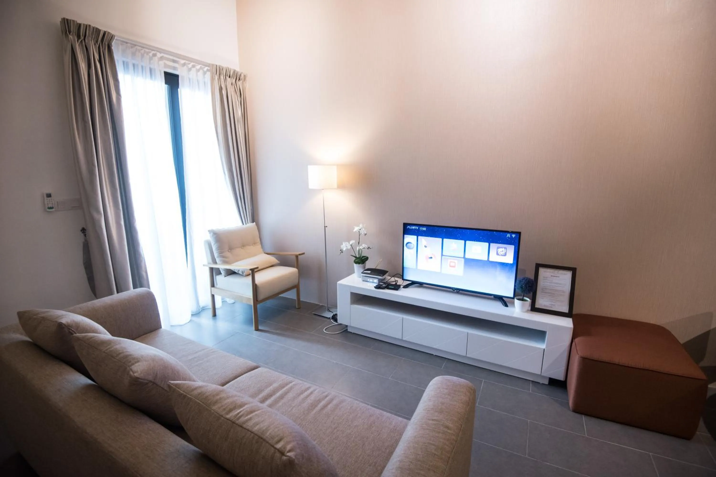 TV and multimedia in KL Sentral Bangsar Suites EST BY PSM LUXURY SUITES