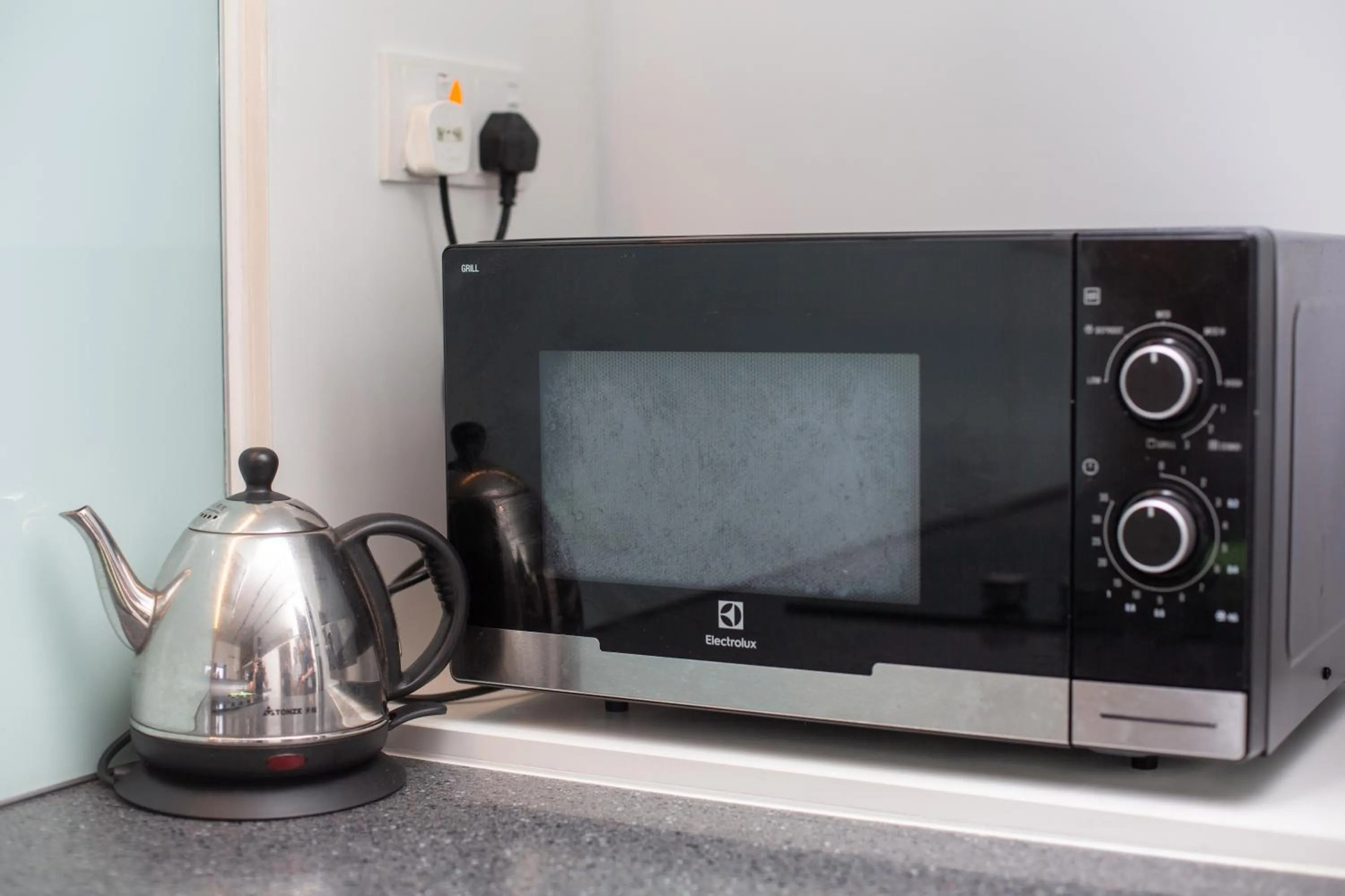 Kitchen or kitchenette in KL Sentral Bangsar Suites EST BY PSM LUXURY SUITES