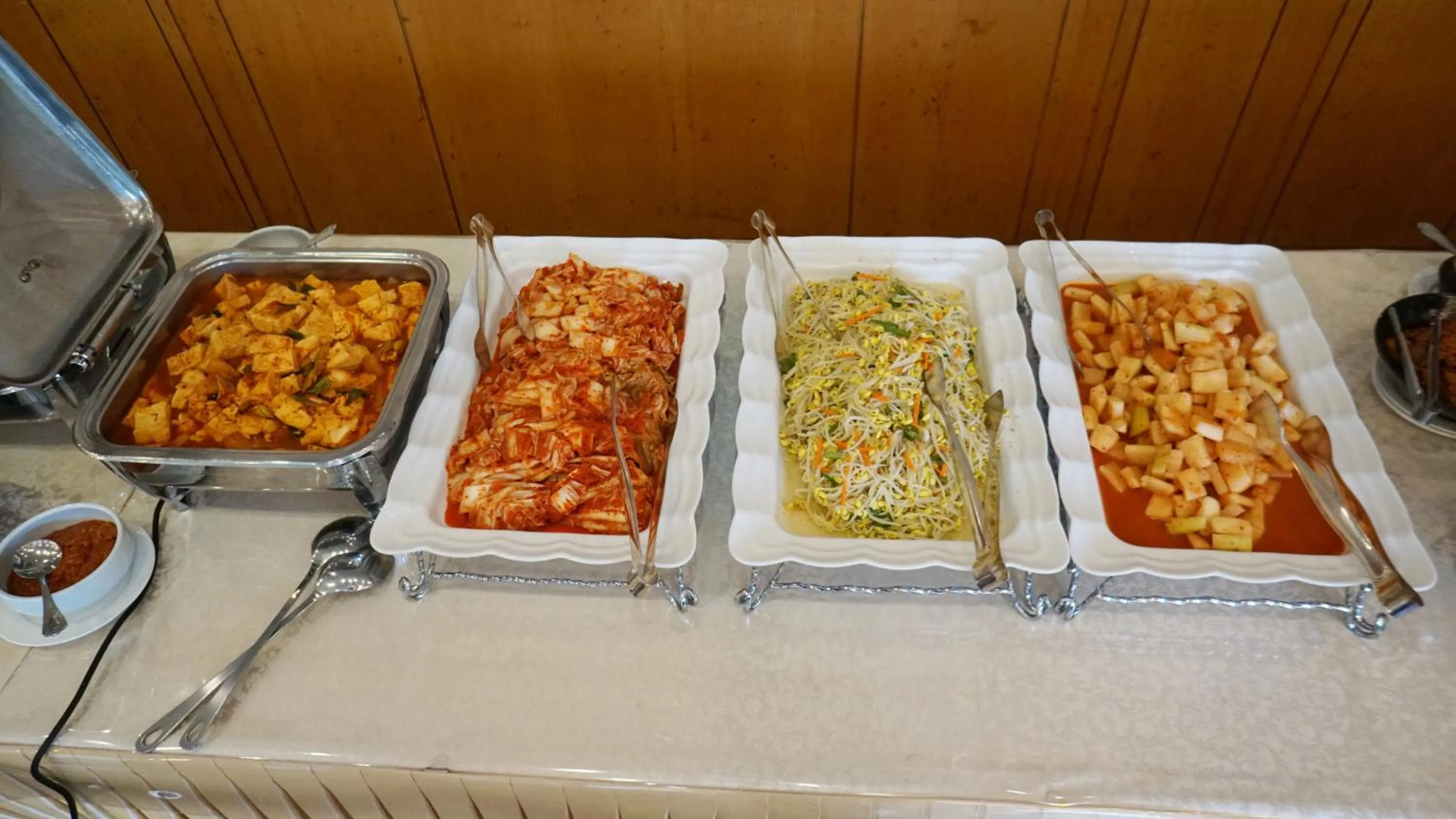 Buffet breakfast in Pearl Hotel Jeju