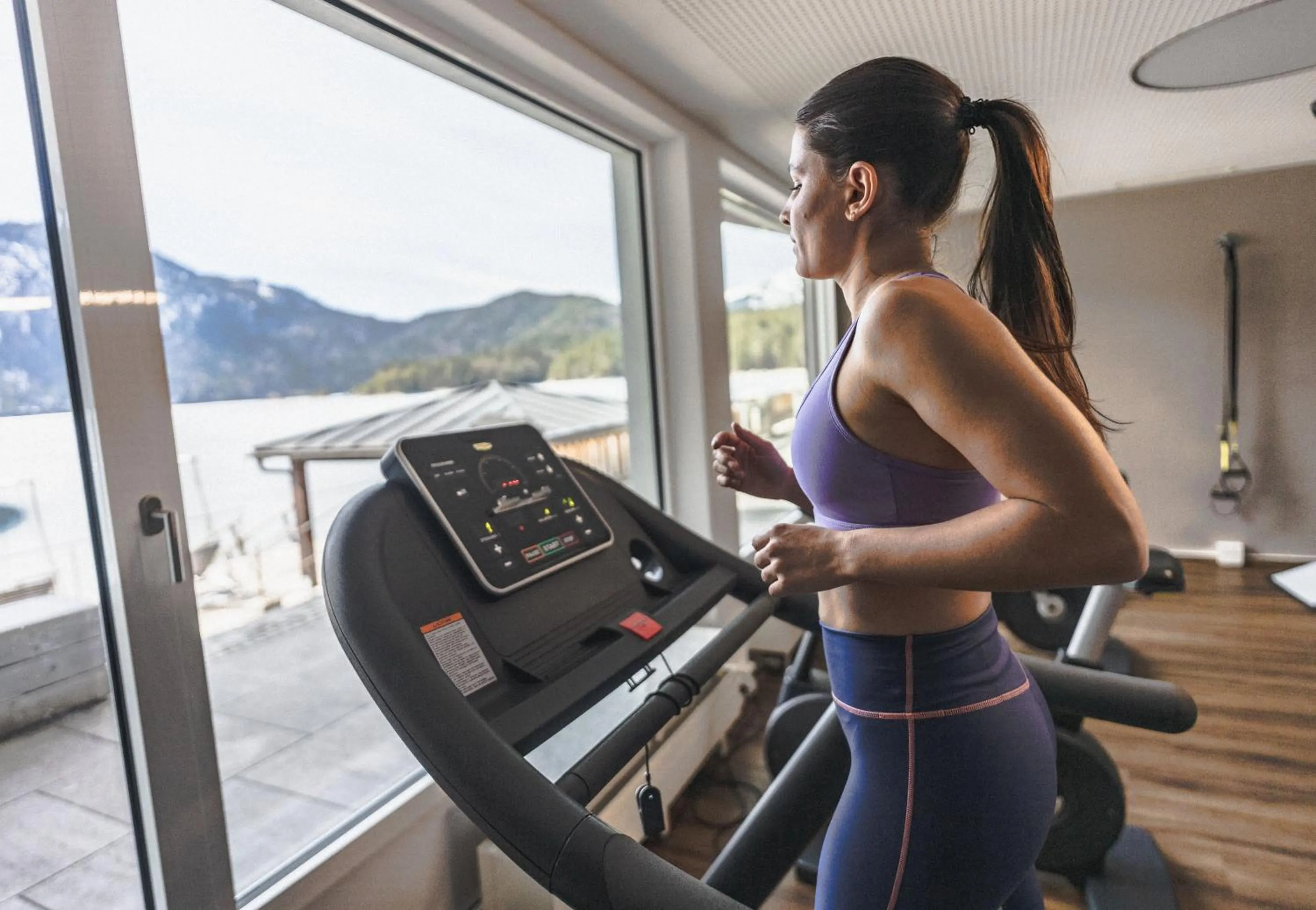 Fitness centre/facilities in Eibsee Hotel