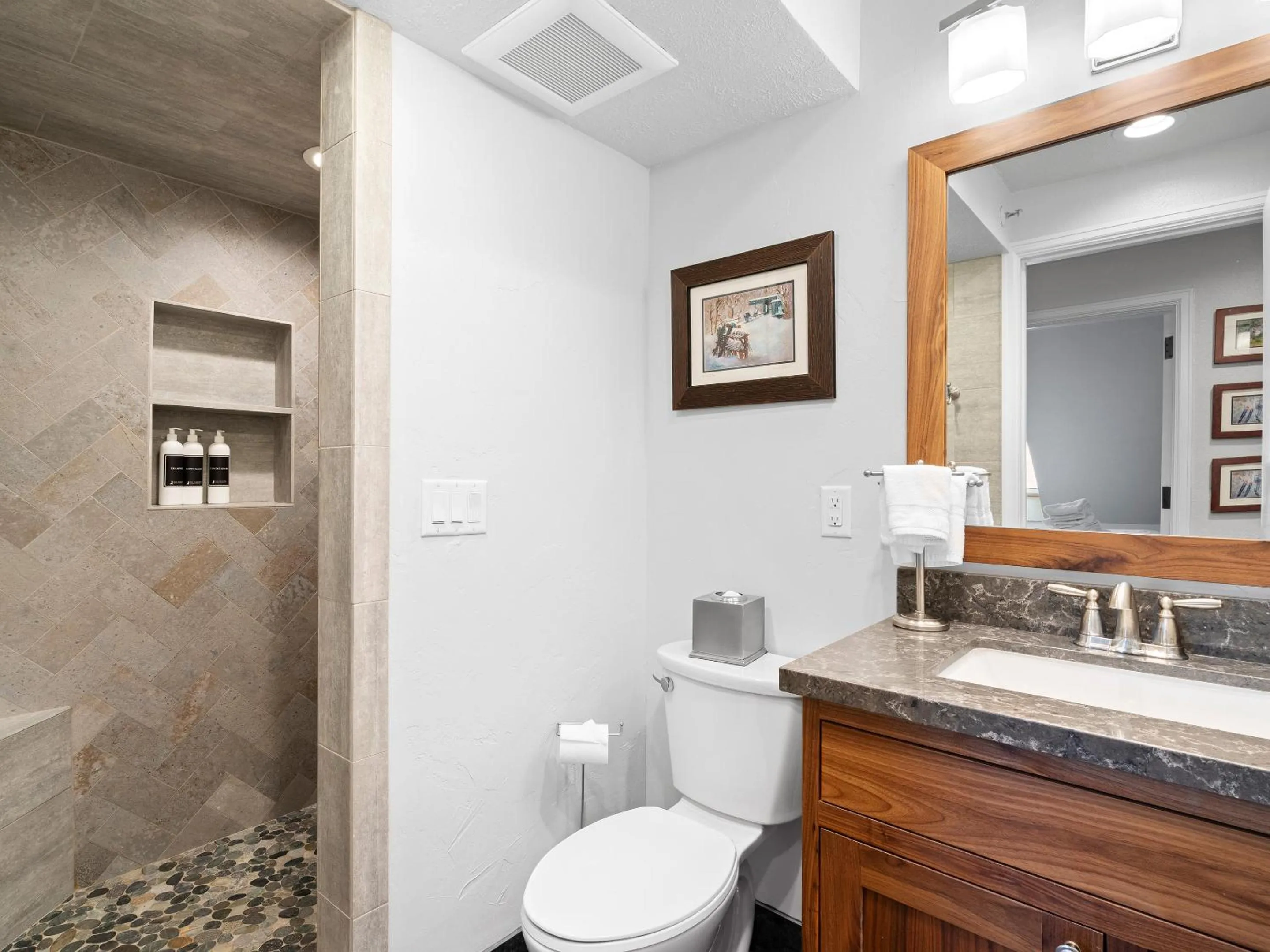Bathroom in The Lodge at the Mountain Village by All Seasons Resort Lodging