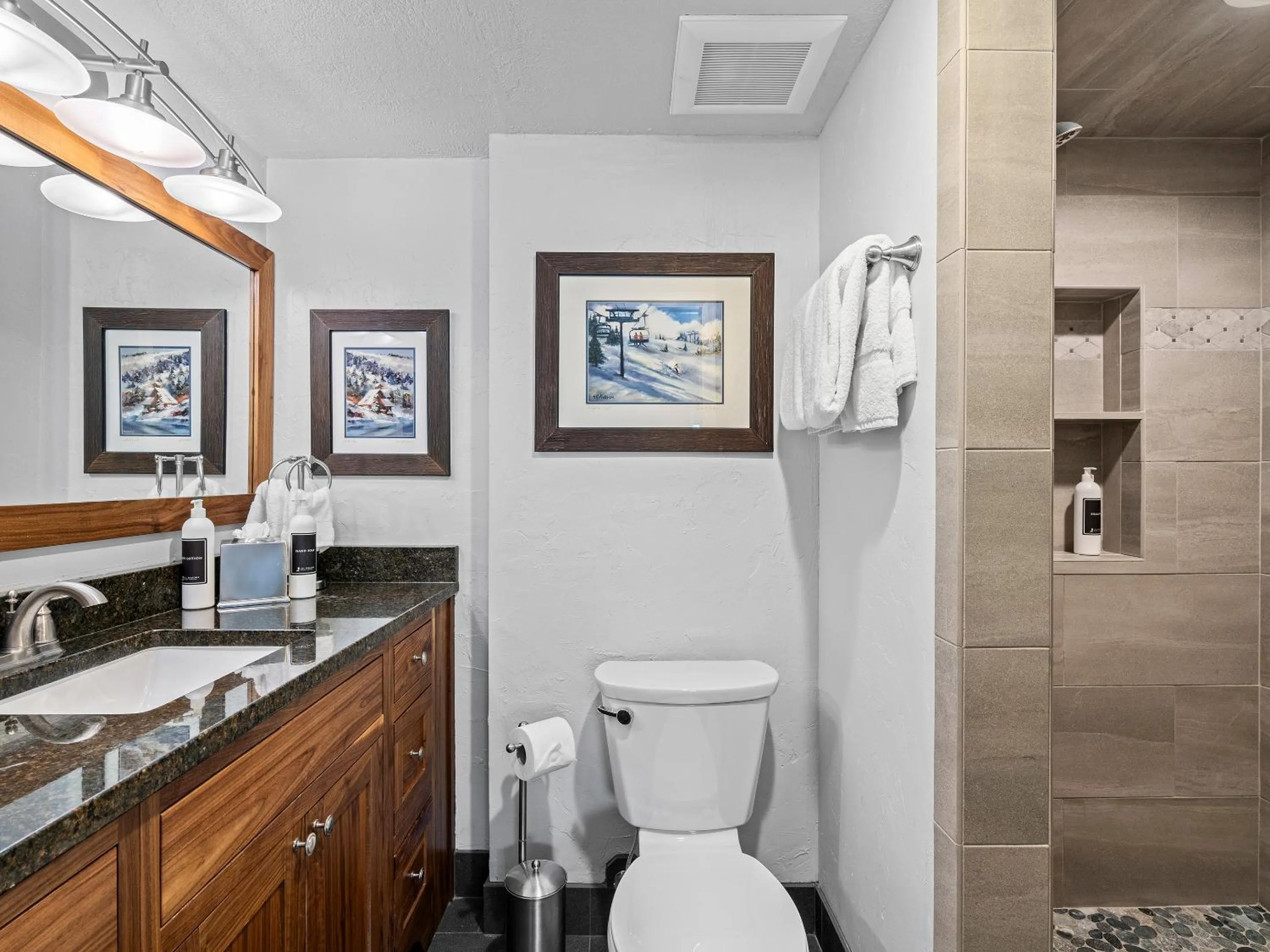 Bathroom in The Lodge at the Mountain Village by All Seasons Resort Lodging