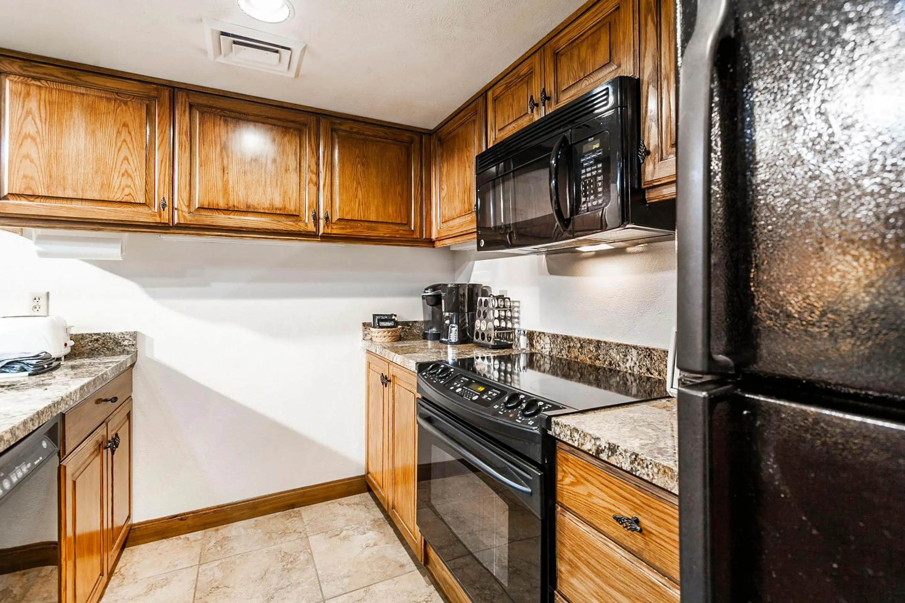 kitchen in The Lodge at the Mountain Village by All Seasons Resort Lodging