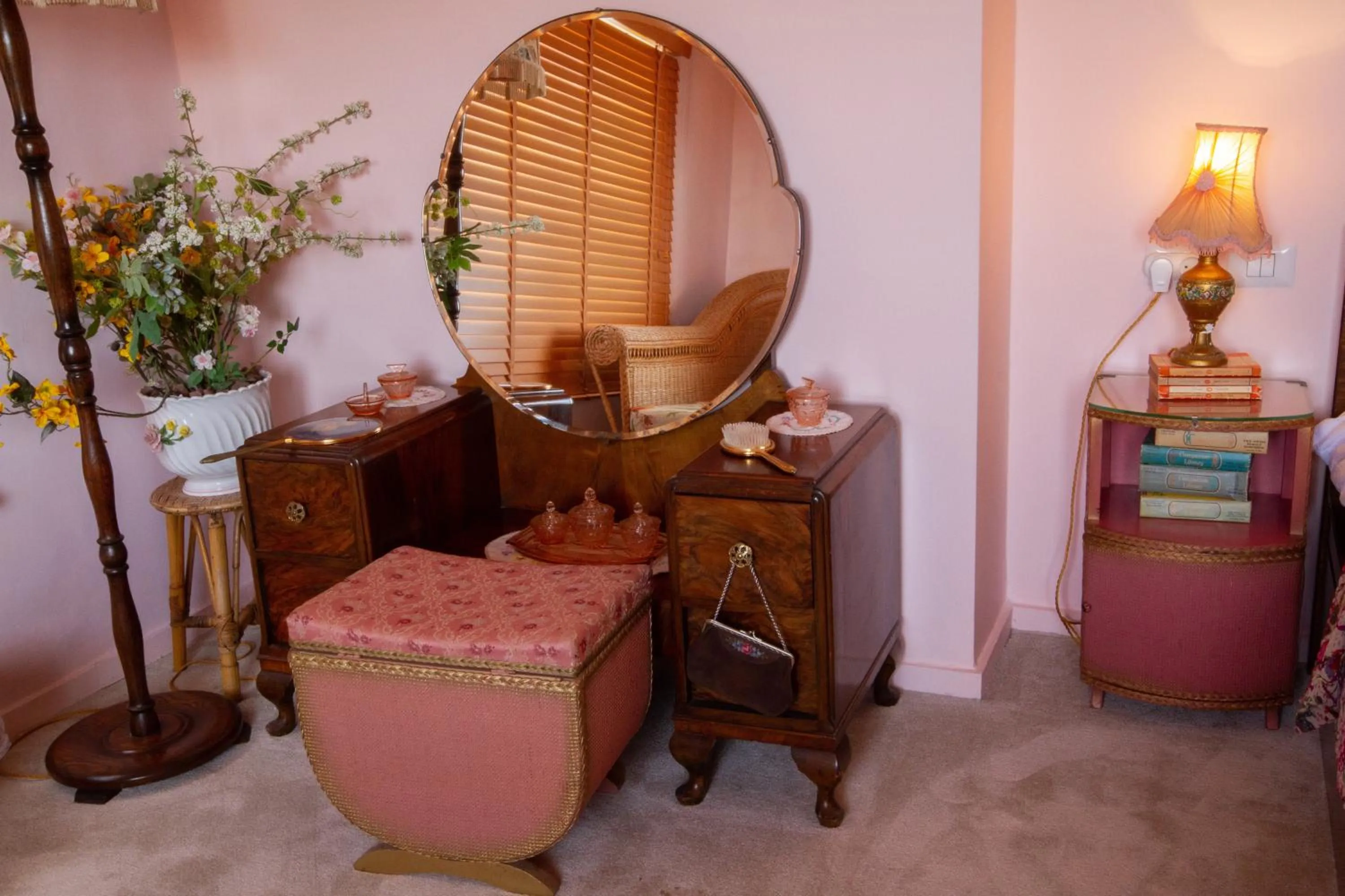 hair dresser in The Walled Off Hotel