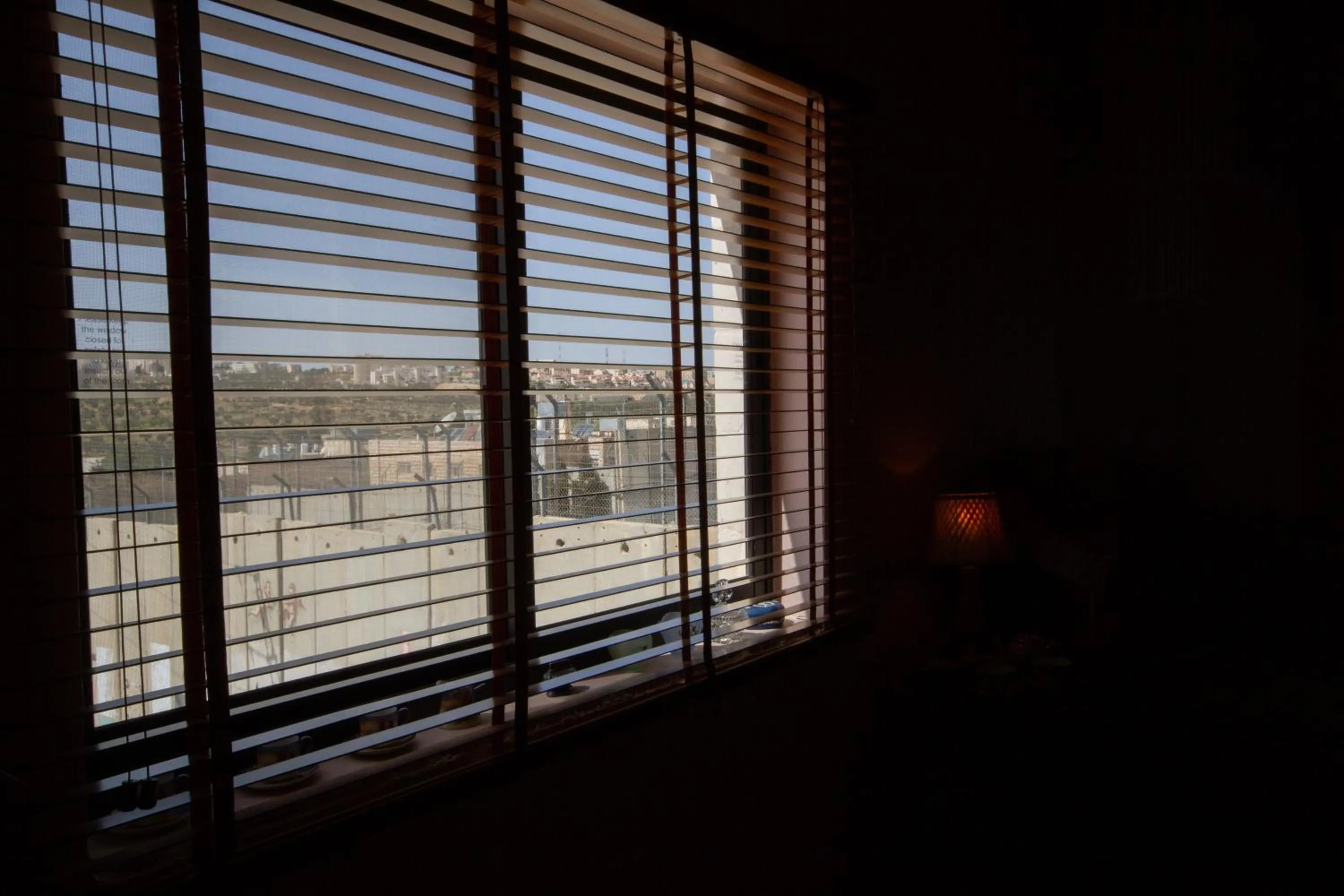 View (from property/room) in The Walled Off Hotel