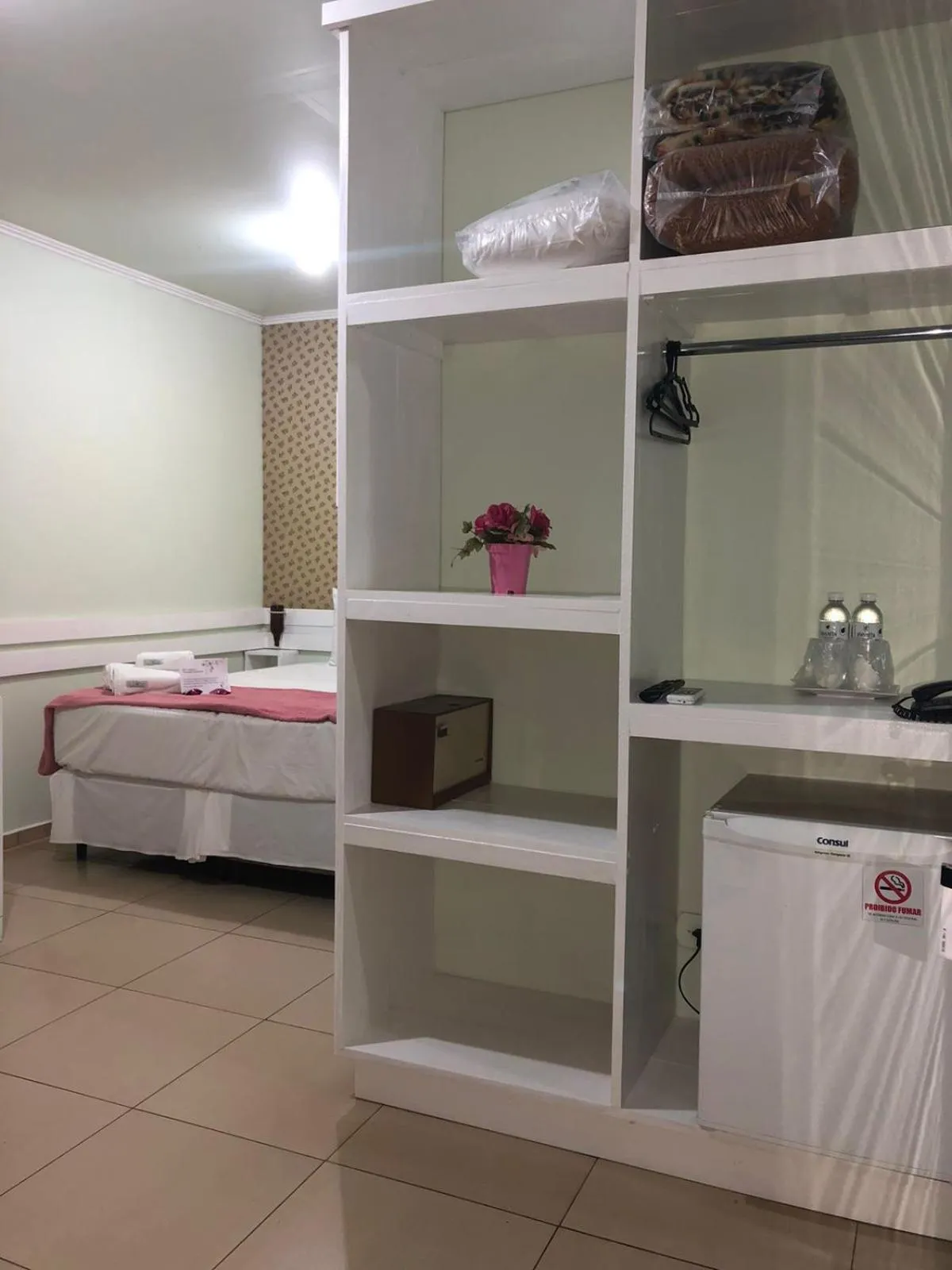 Bed in Hotel e Pousada Caroline