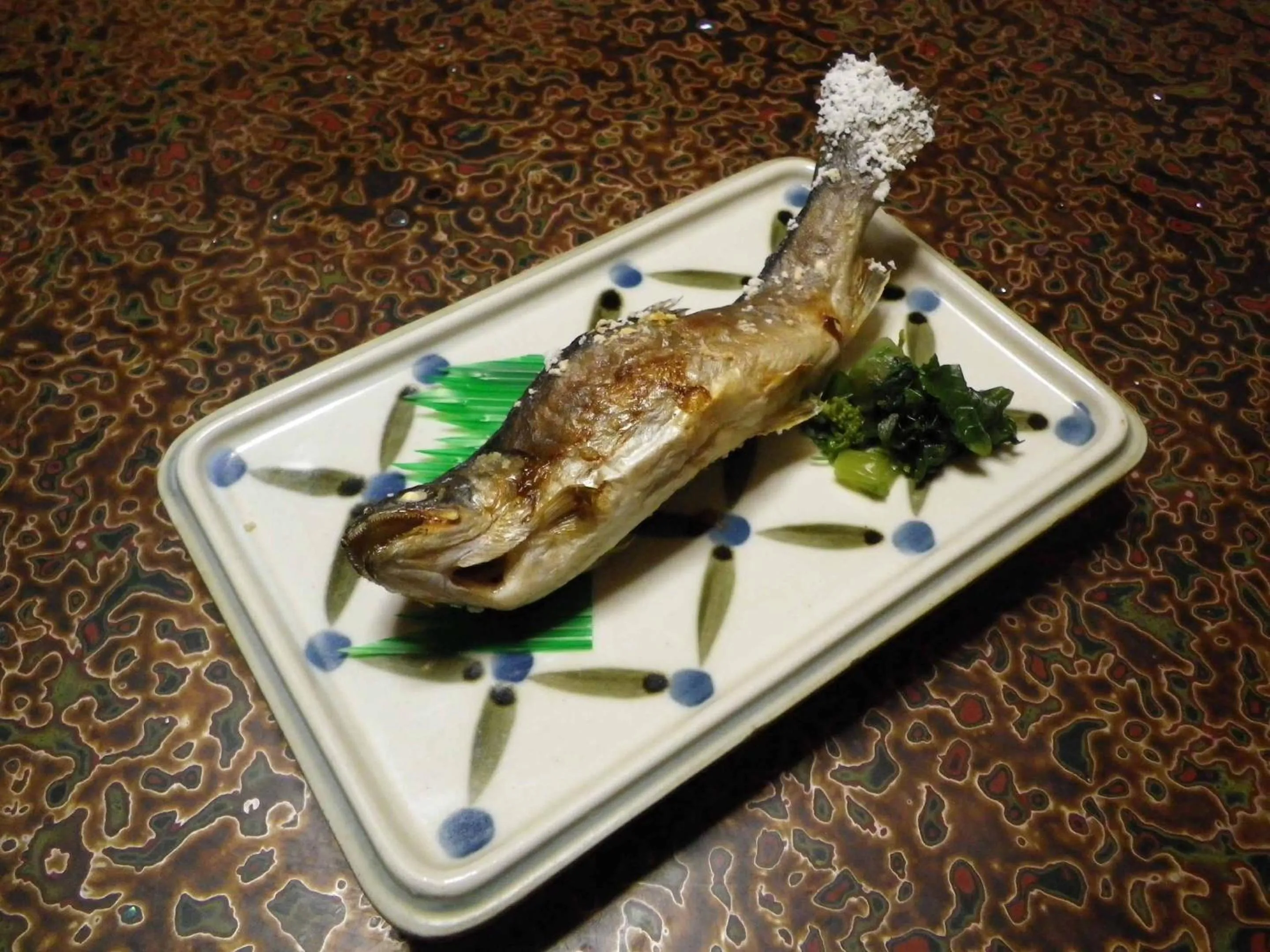 Dinner in Kurumisawa Ryokan