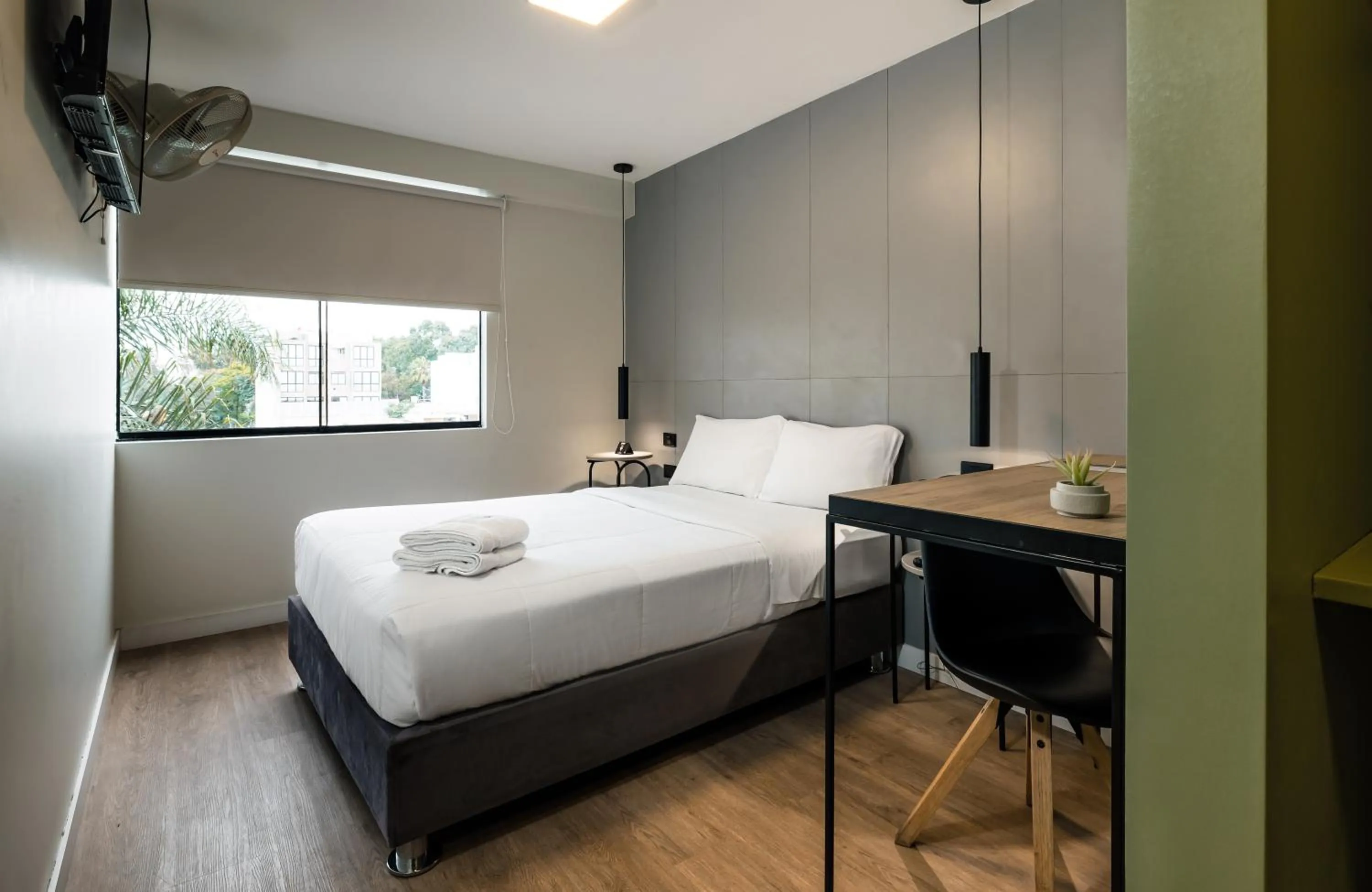 Bed in Miraflores Suites Centro