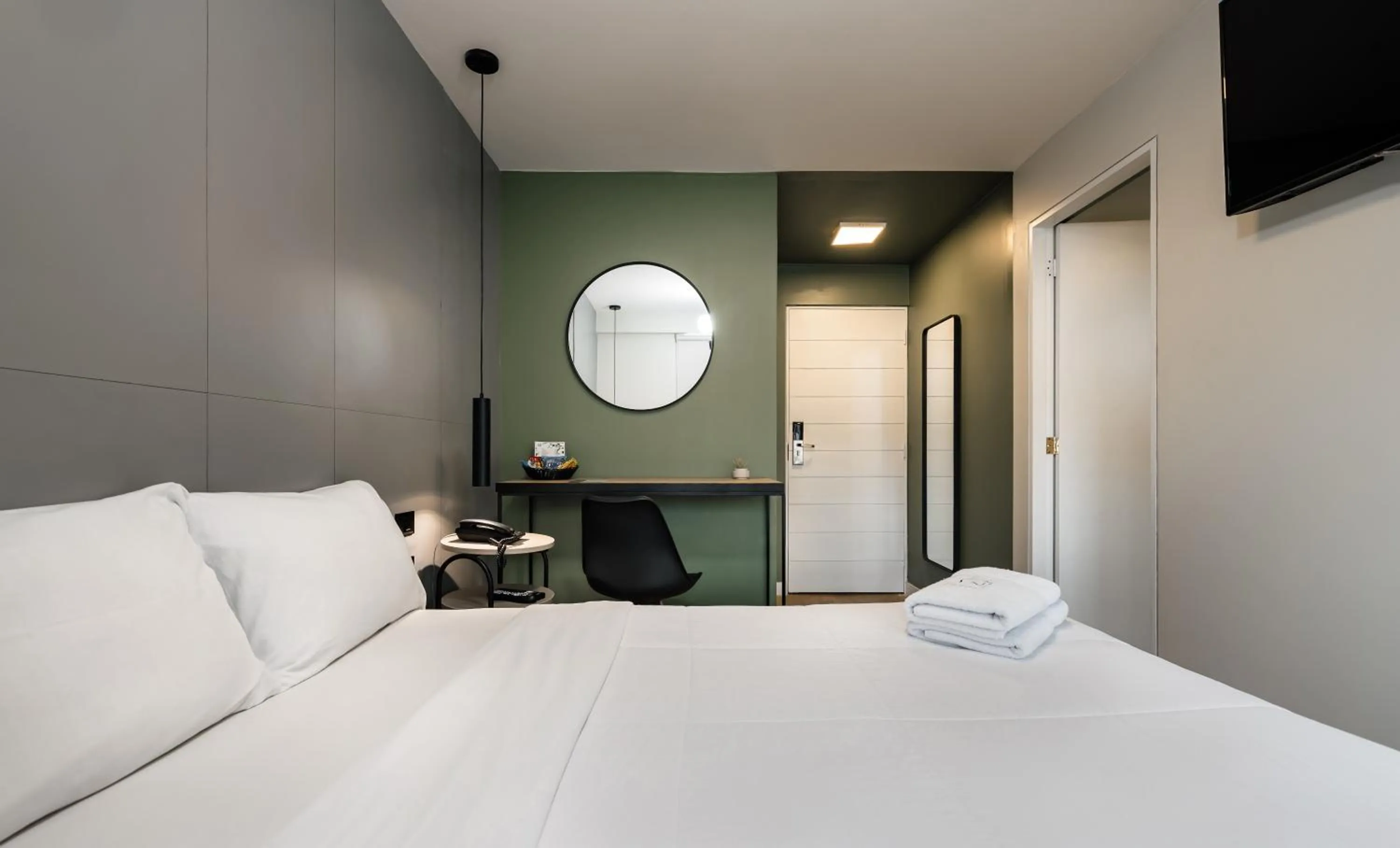 Bed in Miraflores Suites Centro