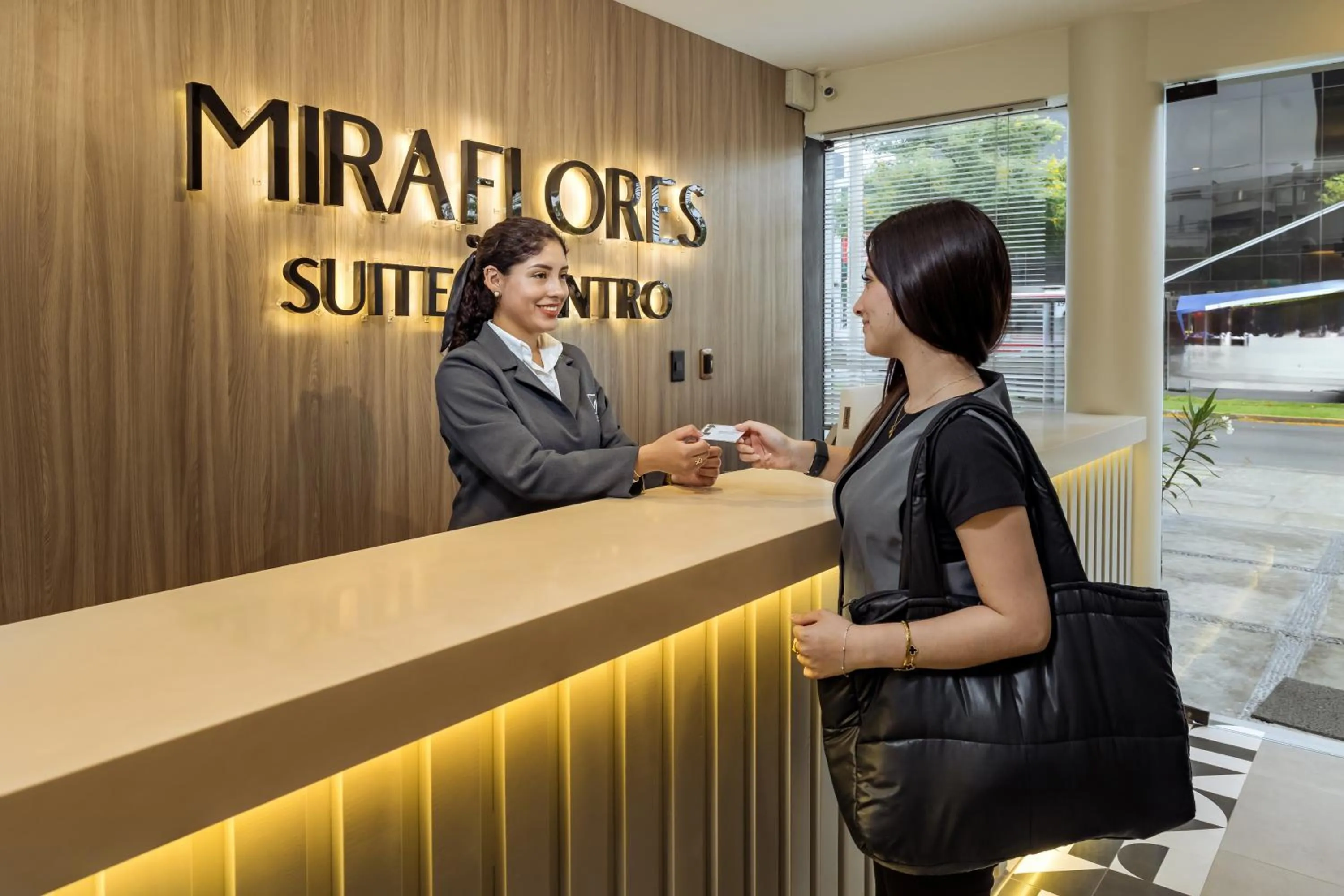 Property logo or sign in Miraflores Suites Centro