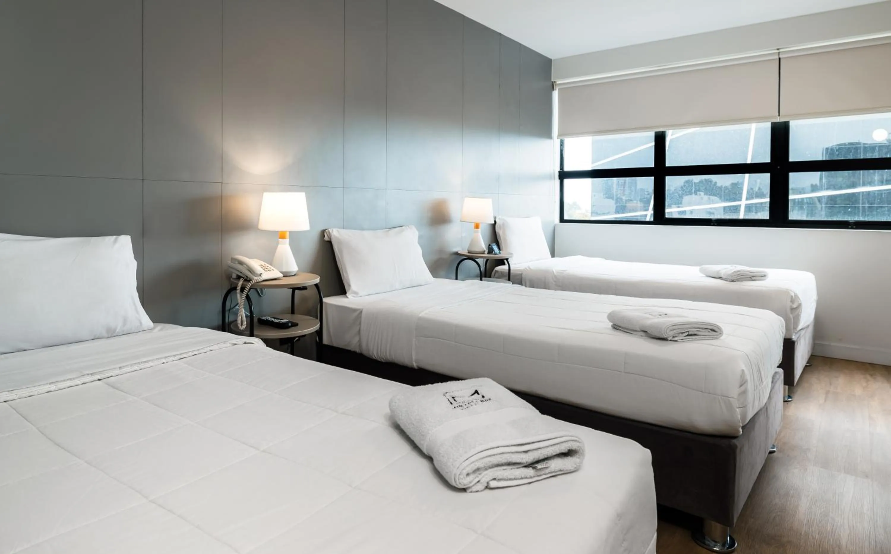 Bed in Miraflores Suites Centro