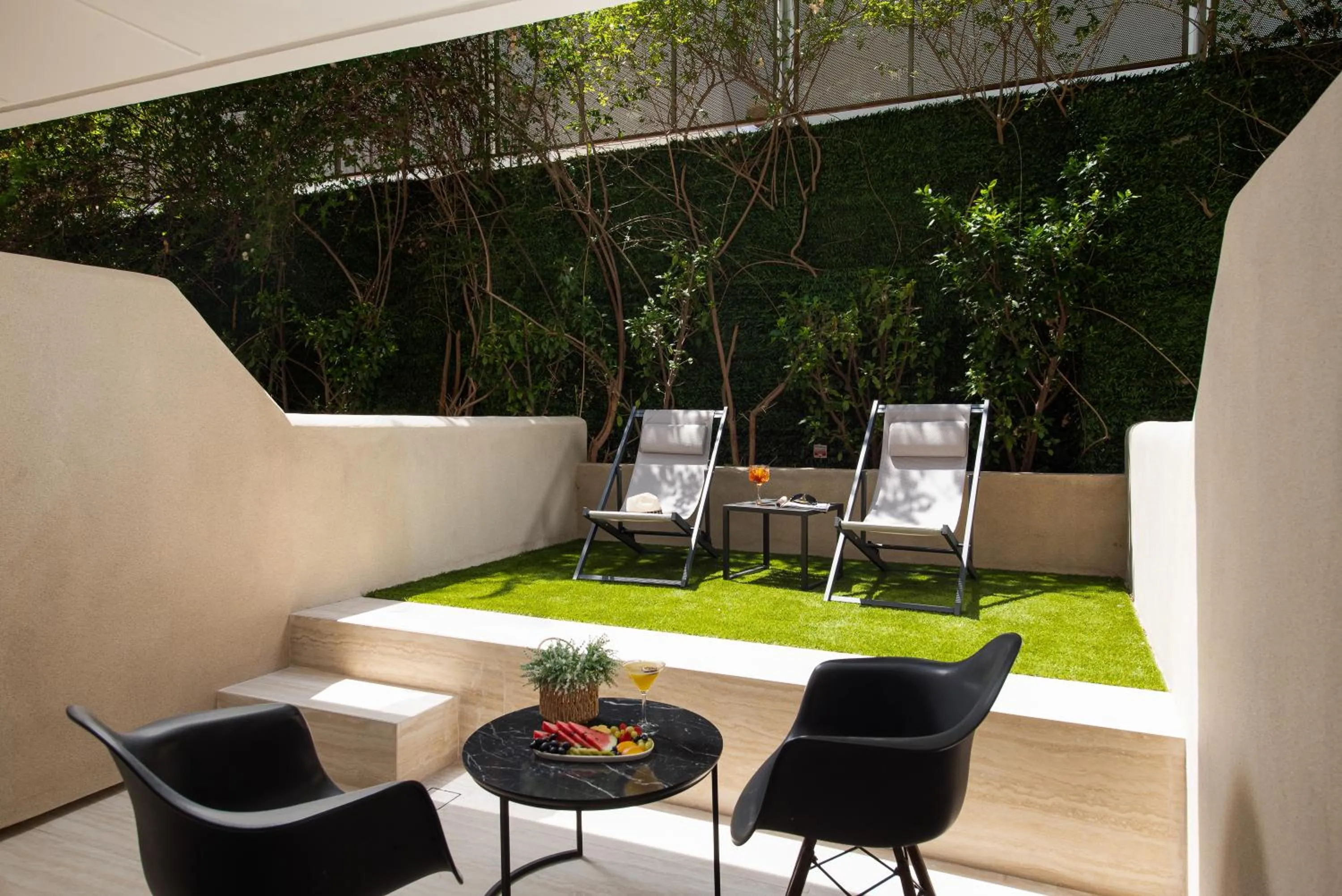 Garden view in Athenian Riviera Hotel& Suites