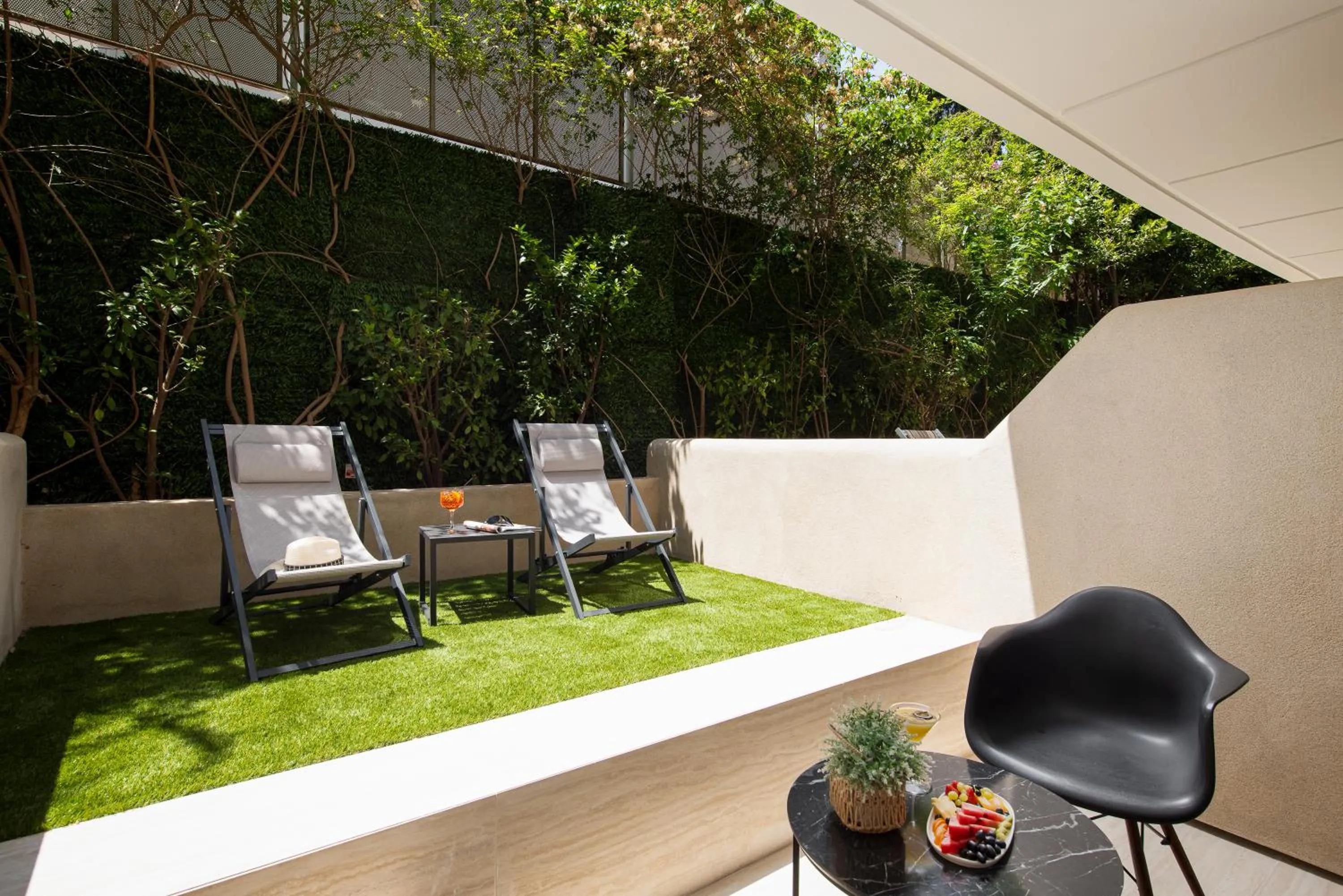 Garden view in Athenian Riviera Hotel& Suites