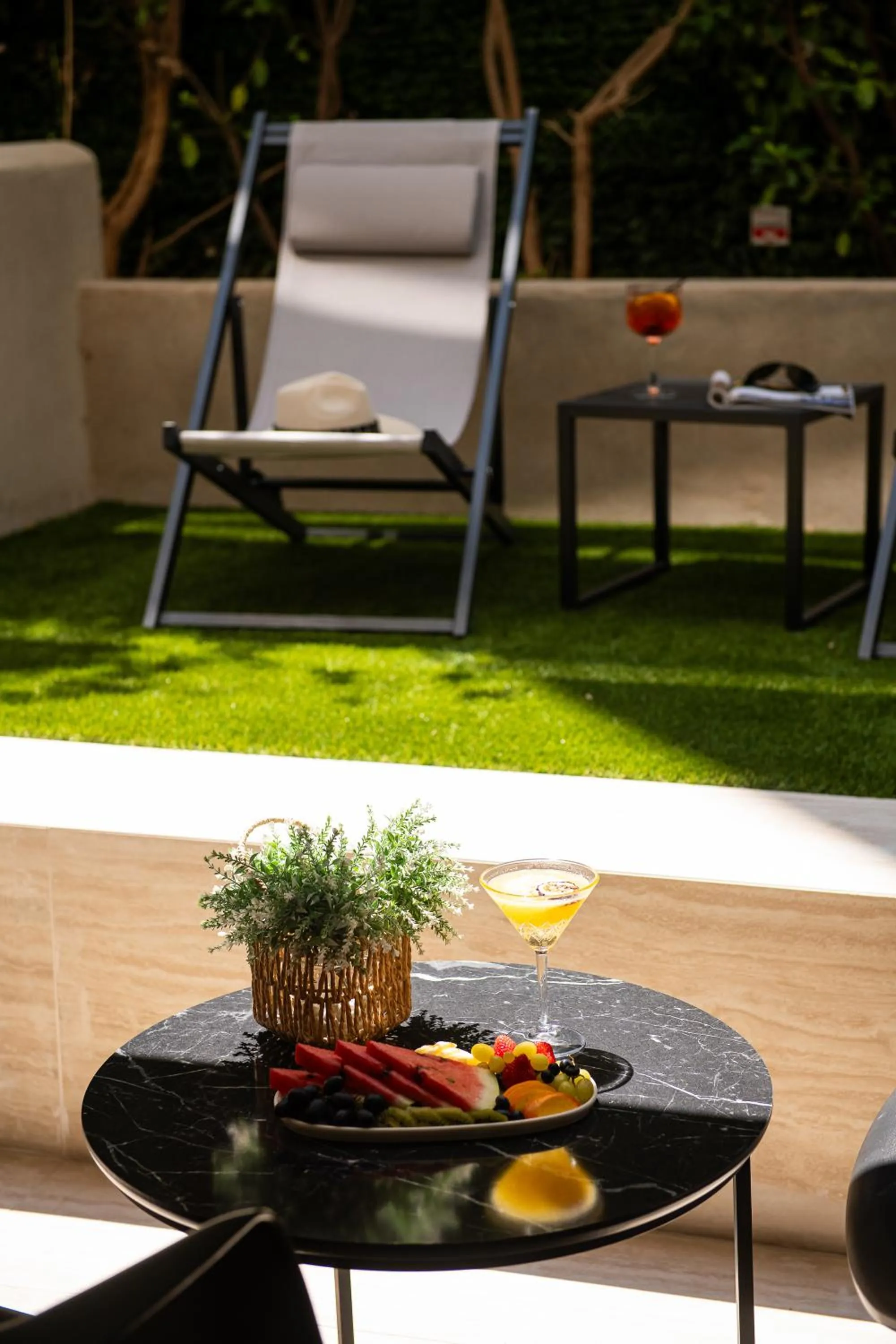 Garden in Athenian Riviera Hotel& Suites