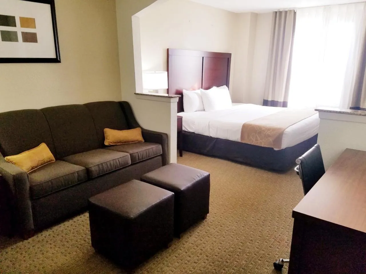 King Suite - Non-Smoking in Quality Suites Irving-Las Colinas