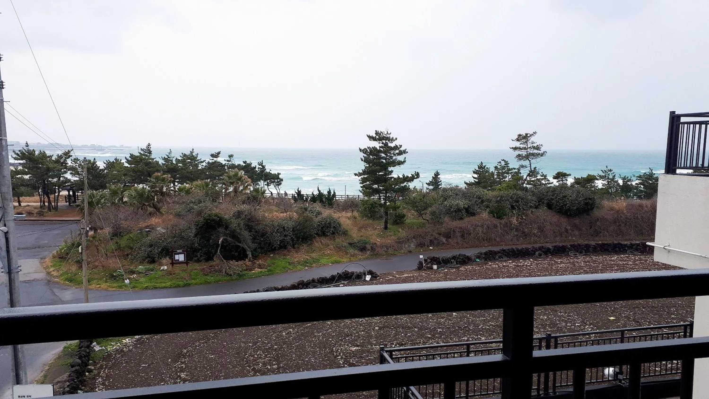 Balcony/Terrace in 오후여섯시펜션