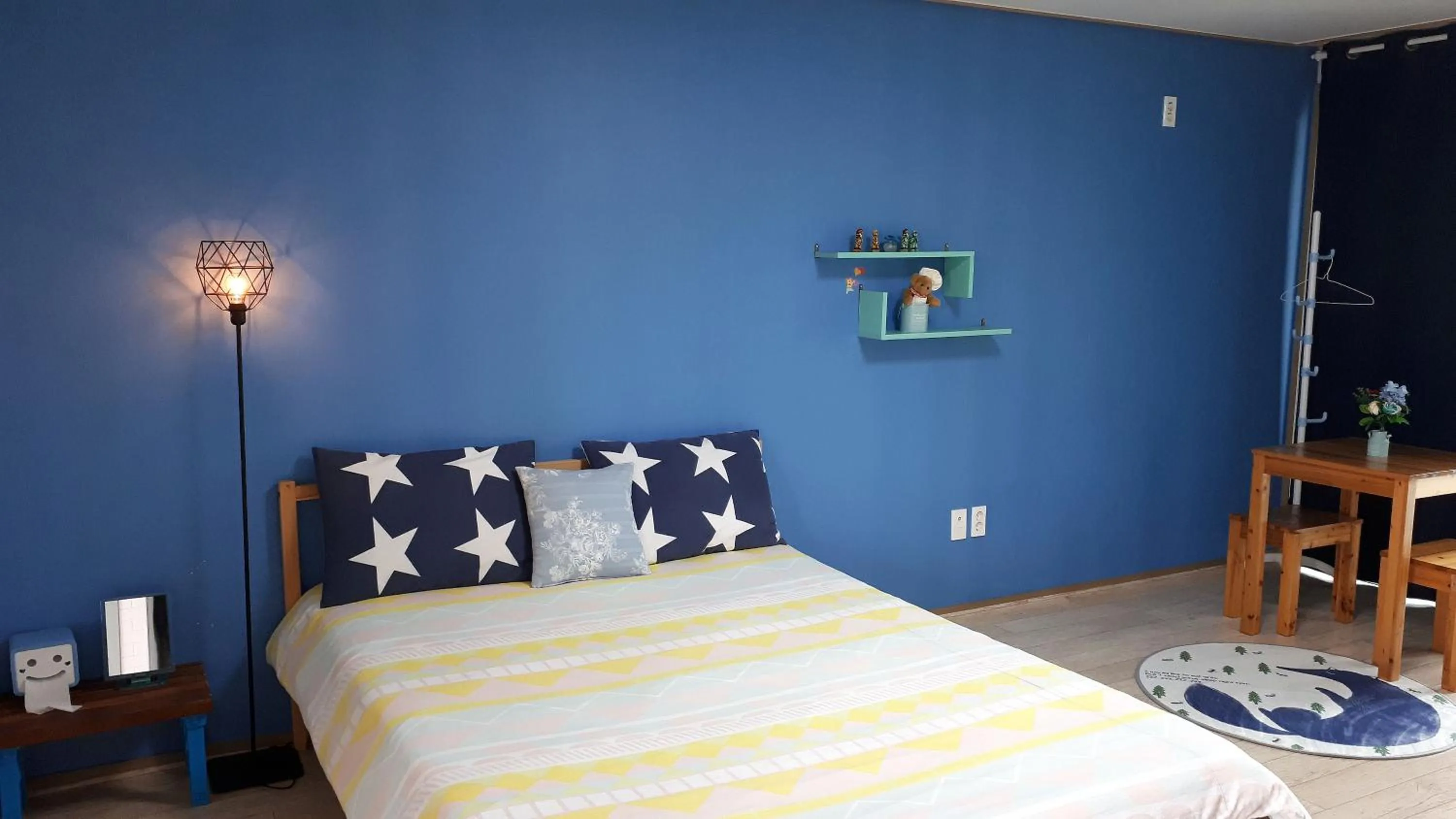 Bed in 오후여섯시펜션