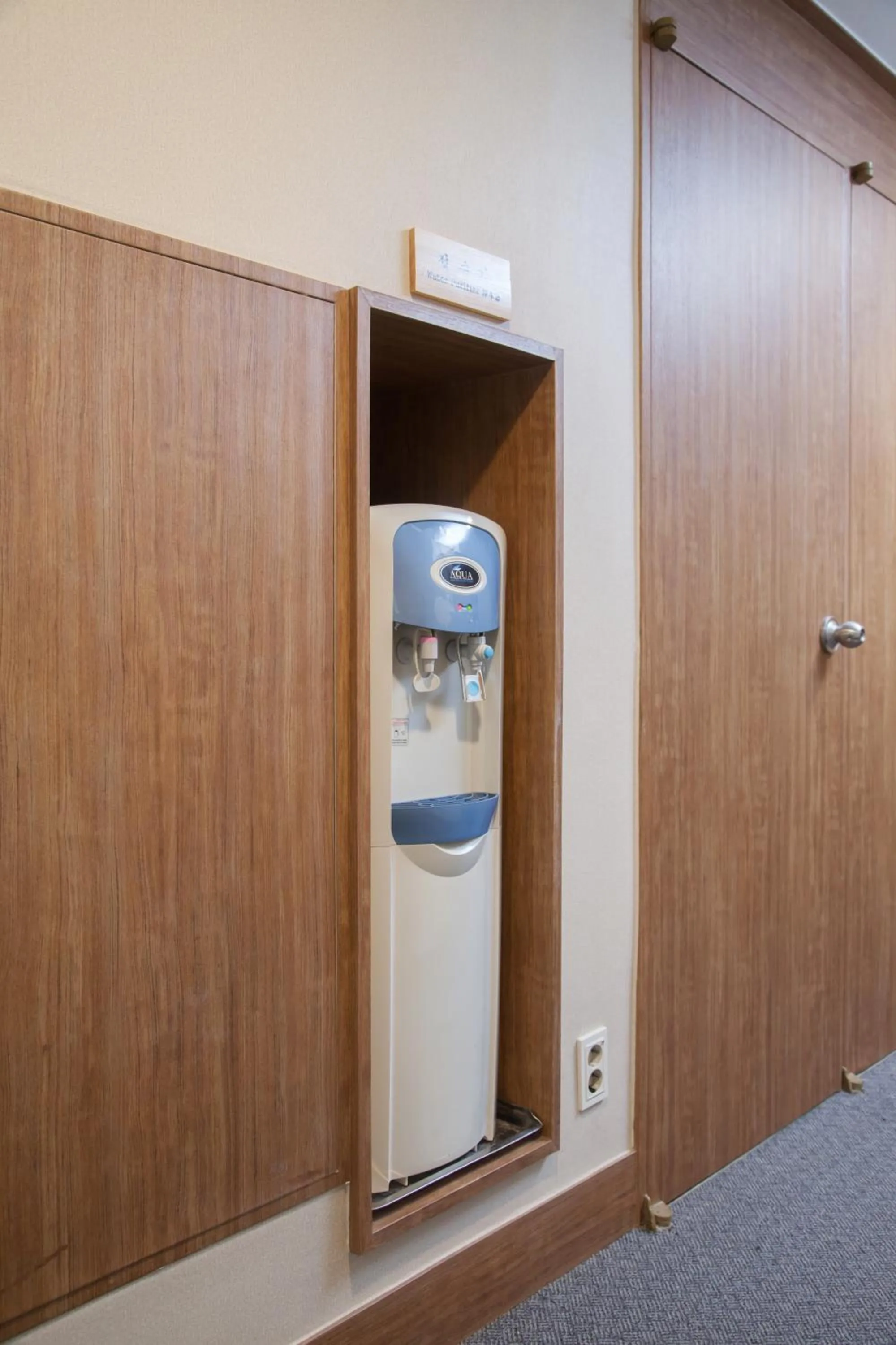 Decorative detail in Uljiro Coop Residence Dongdaemun