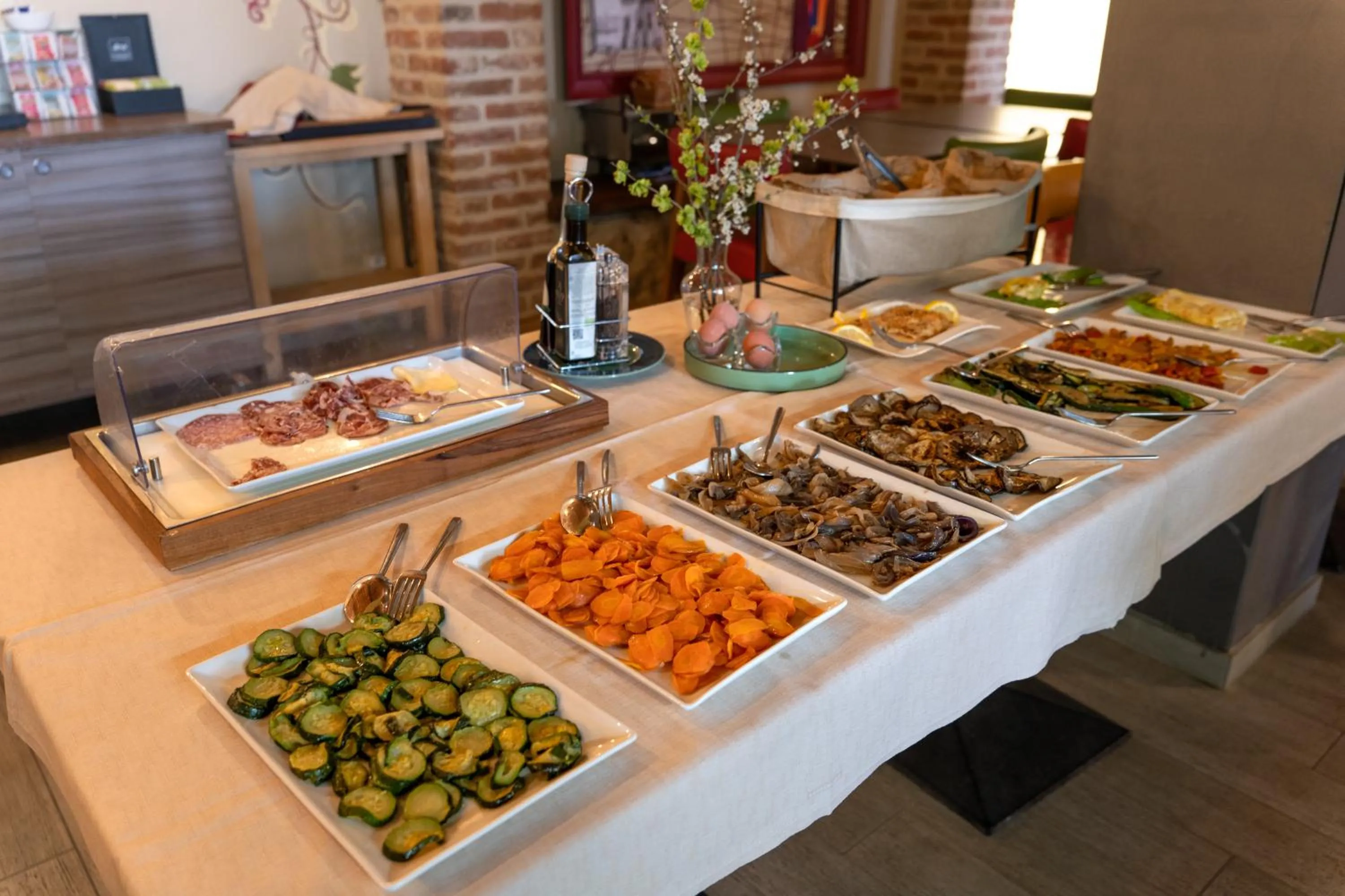 Food and drinks in B&B Diacceroni