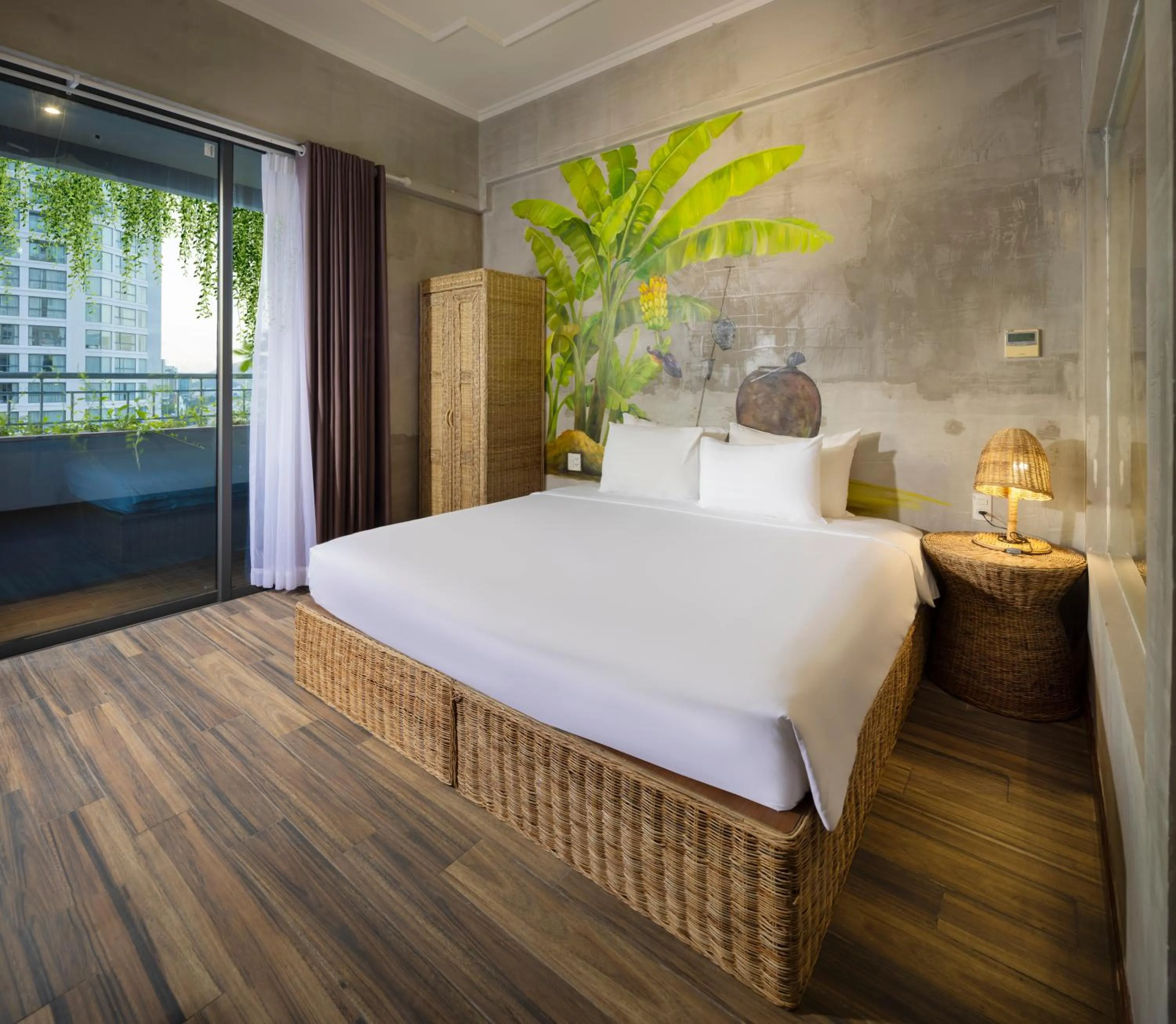 Bed in MissBamboo Hotel Nha Trang