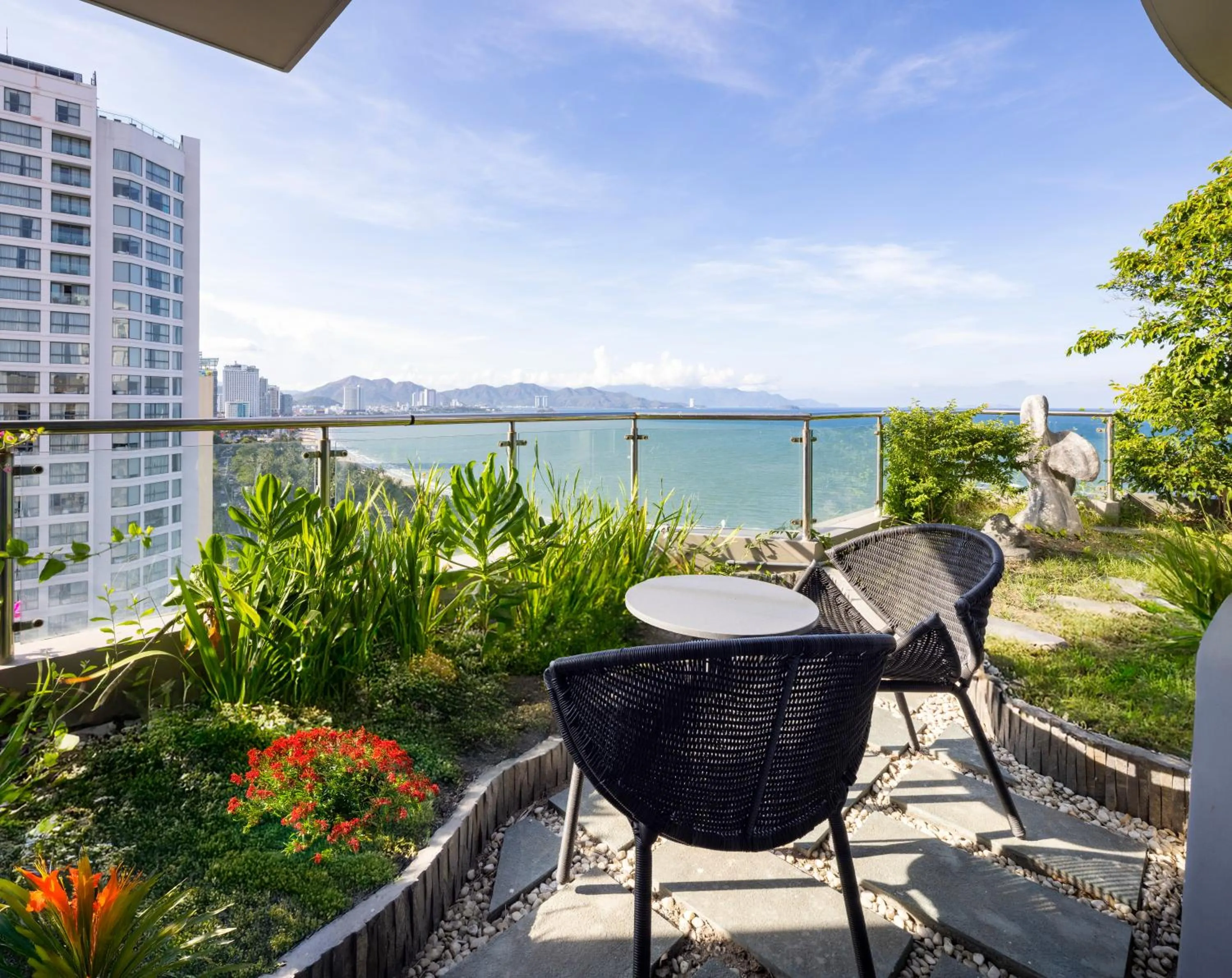 Patio in MissBamboo Hotel Nha Trang