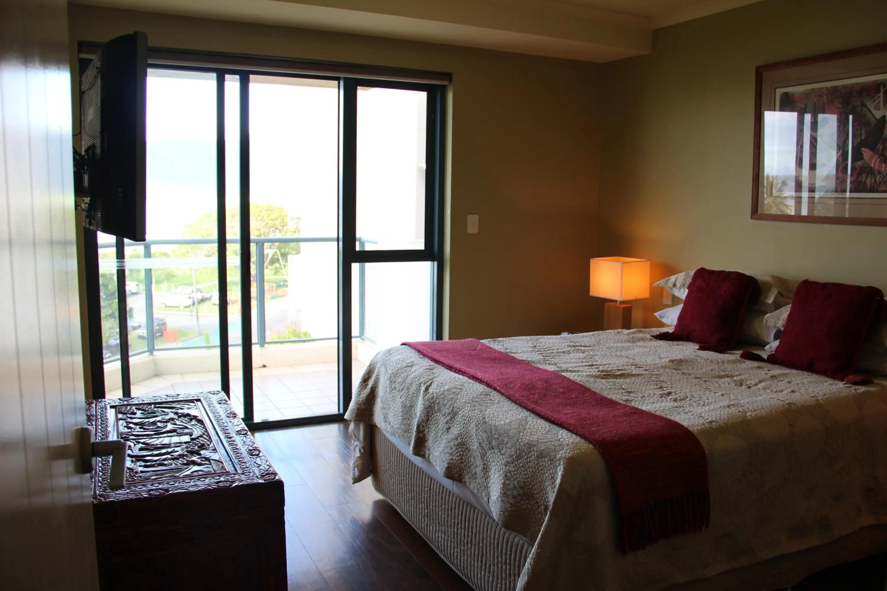 Balcony/Terrace, Bed in 181 The Esplanade