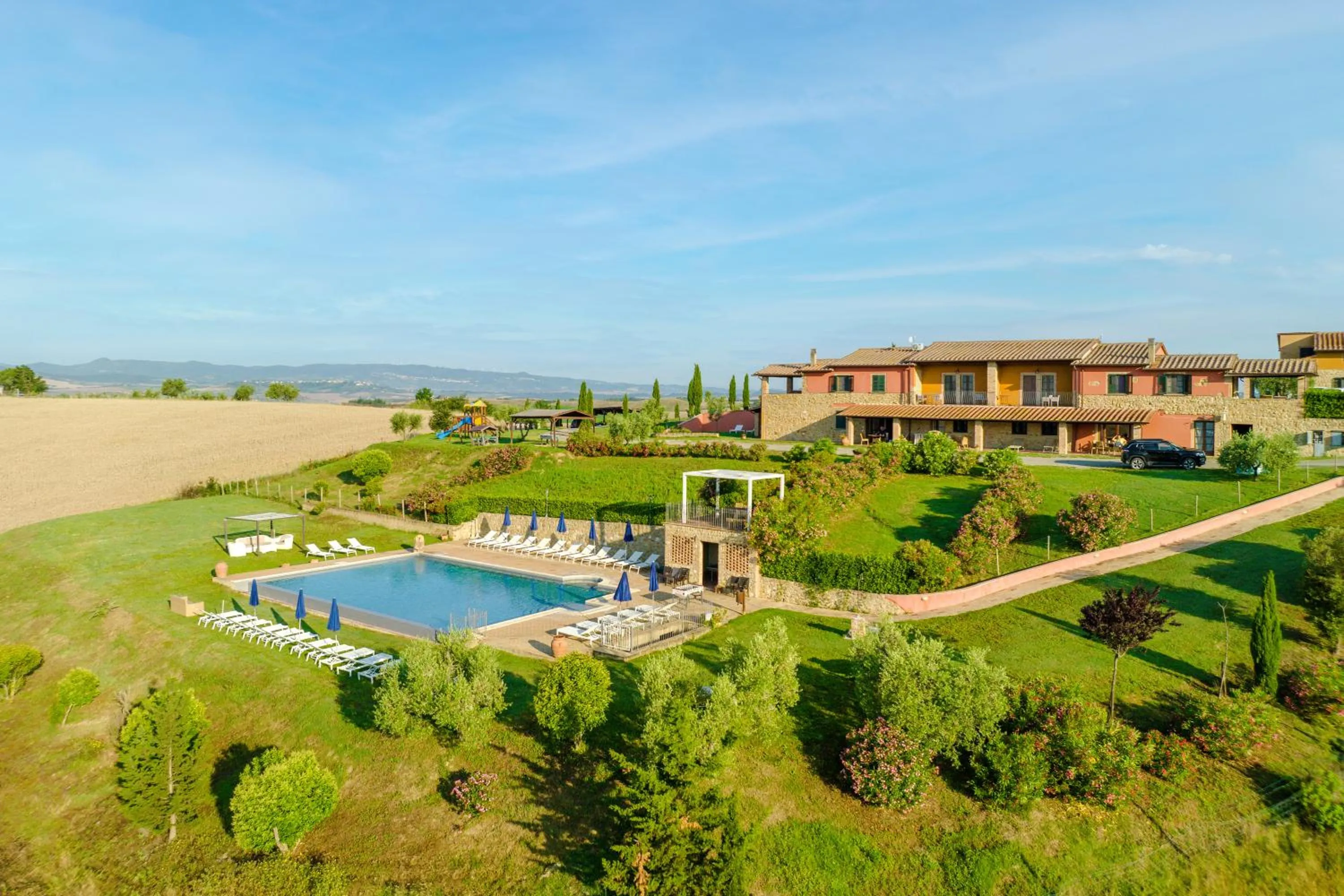 Property building in Agriturismo Pompilia