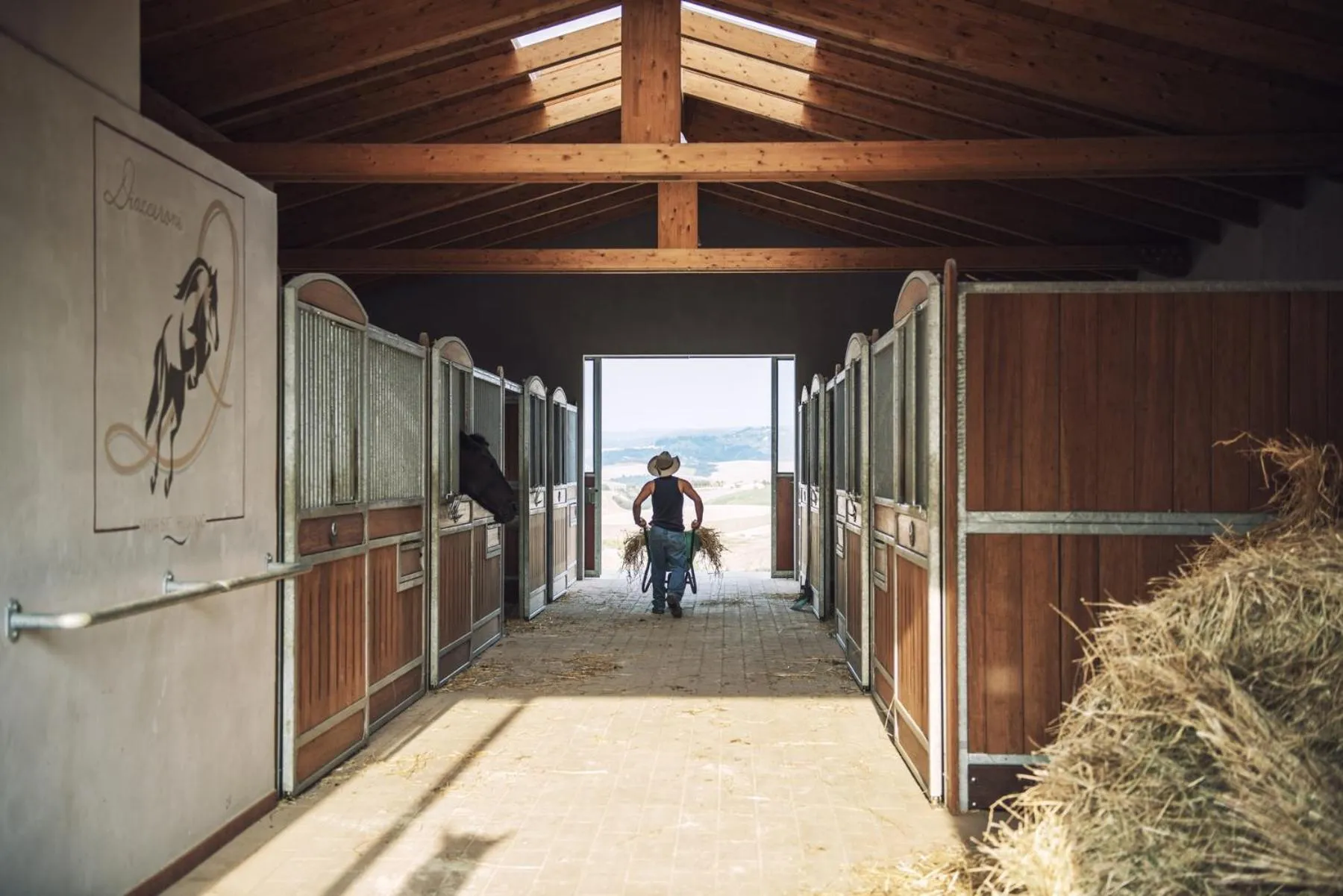 Horse-riding in Agriturismo Pompilia