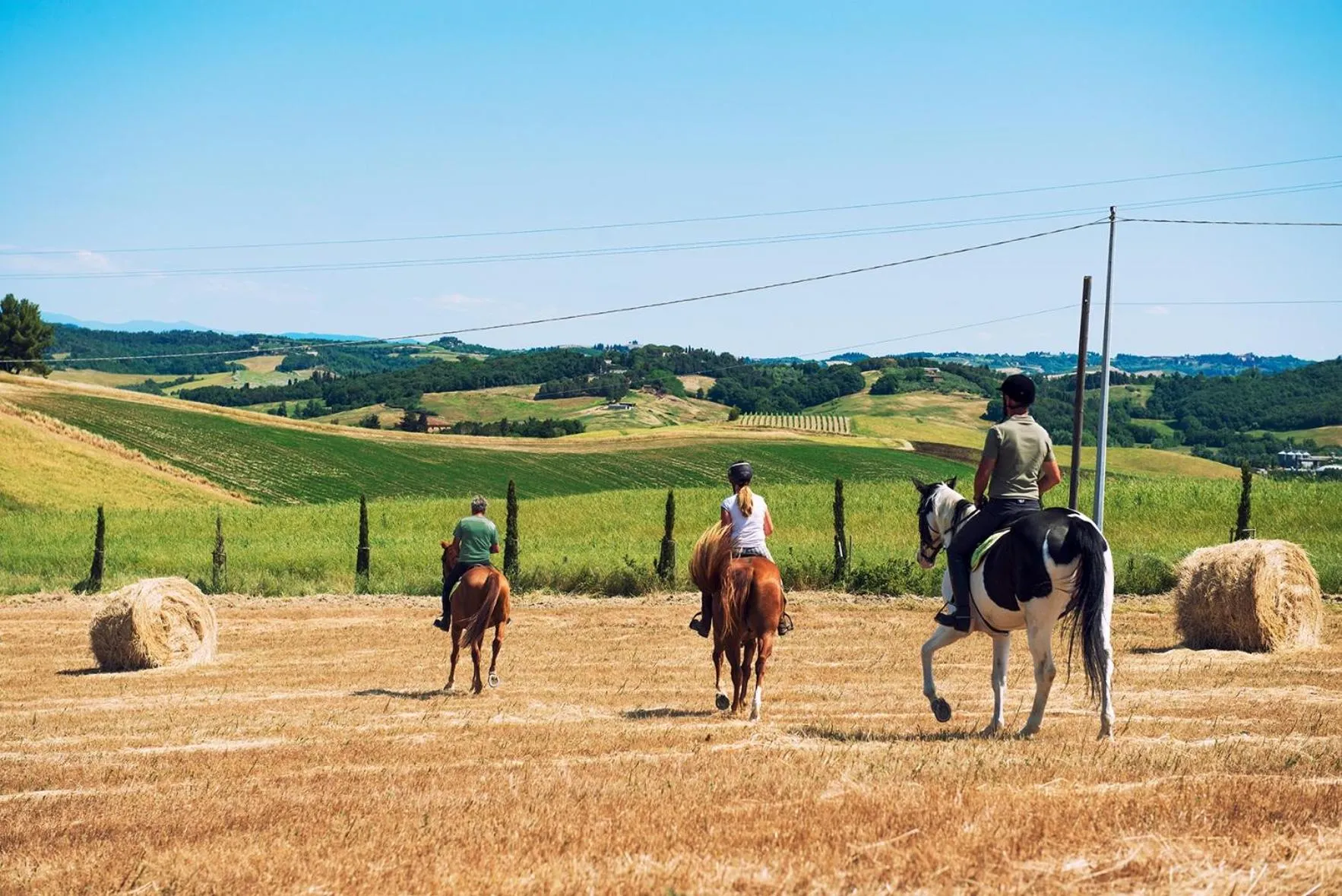 Horse-riding in Agriturismo Pompilia