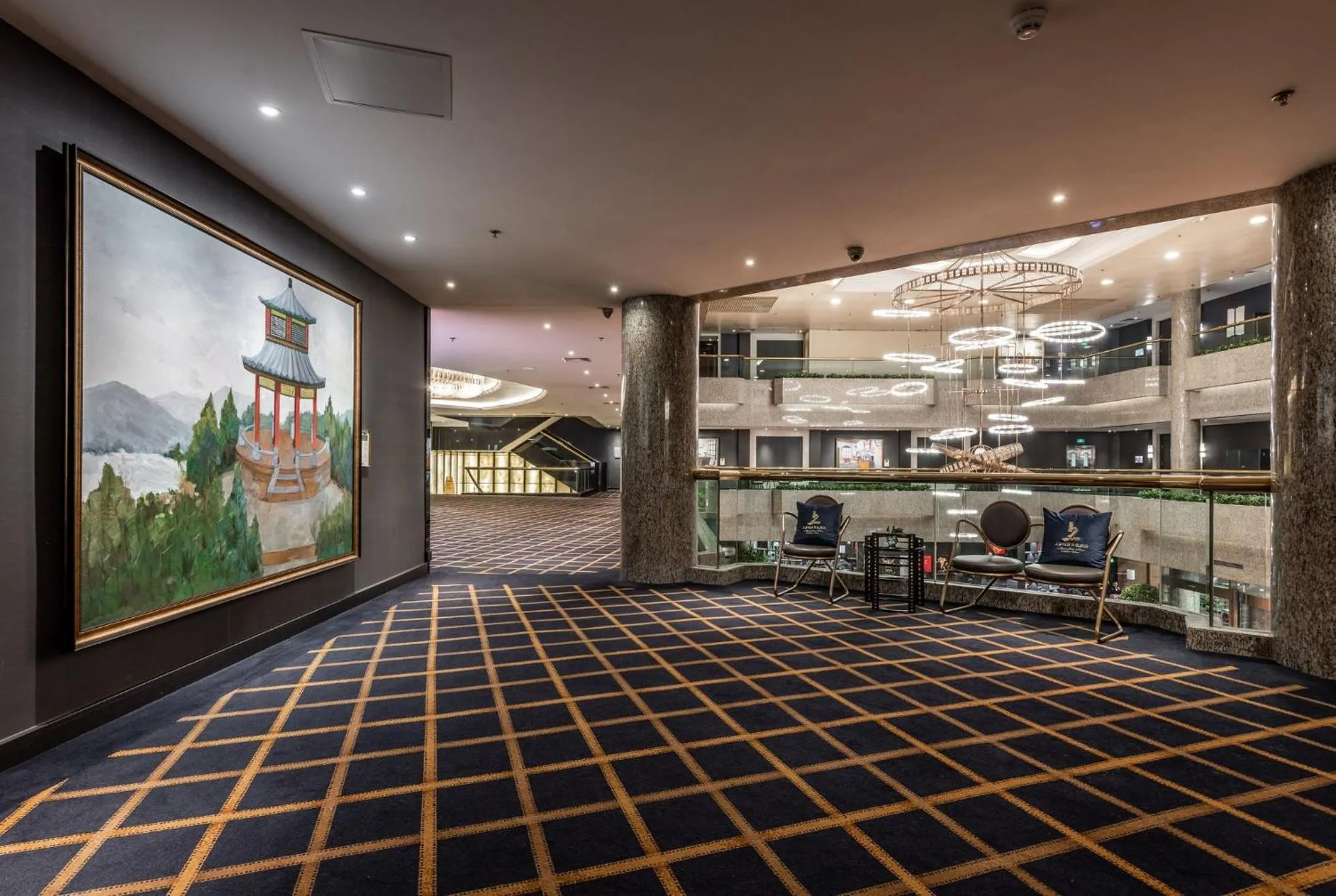 Lobby or reception in Crowne Plaza Shanghai by IHG