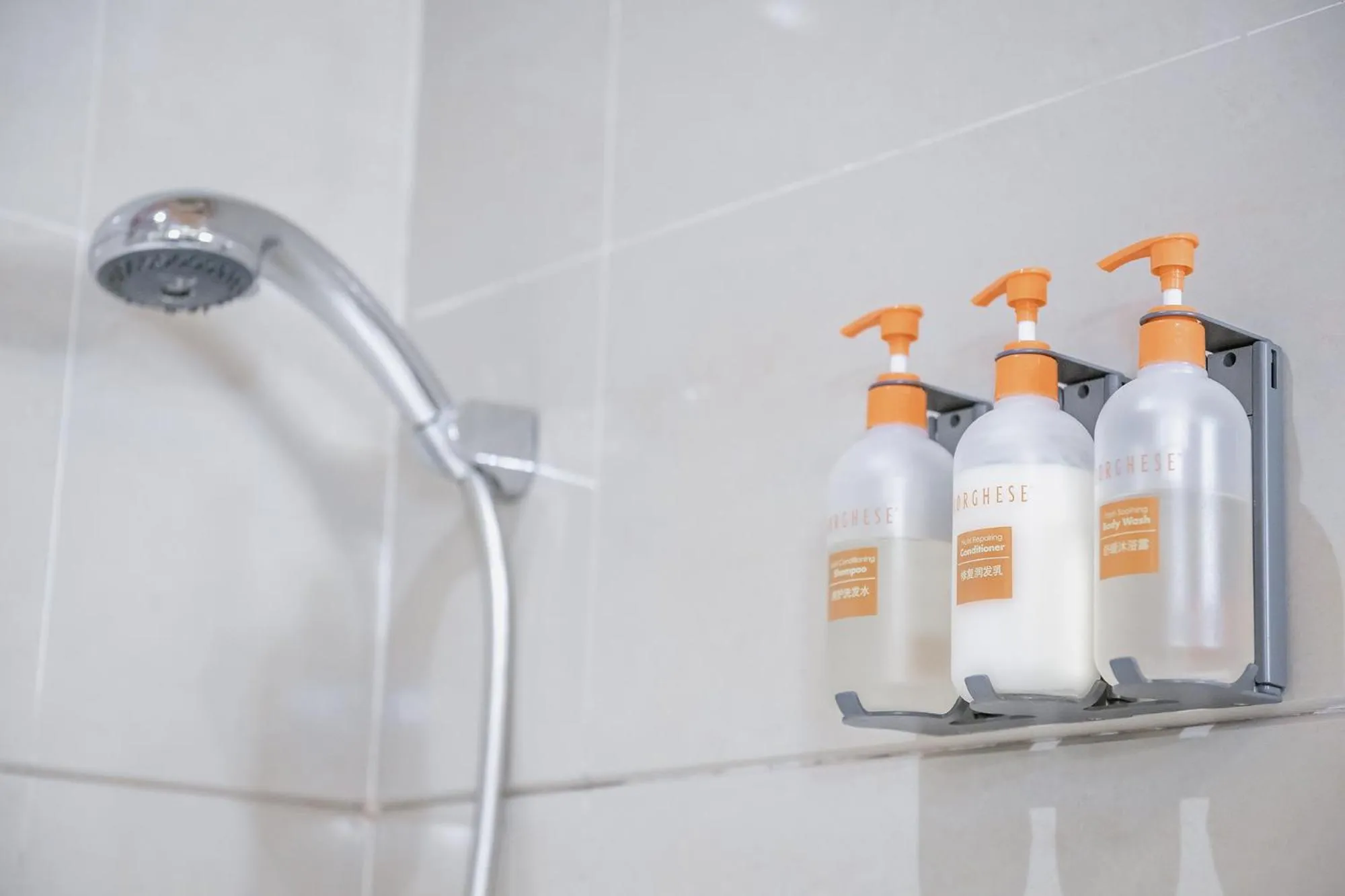 Bathroom in Crowne Plaza Shanghai by IHG