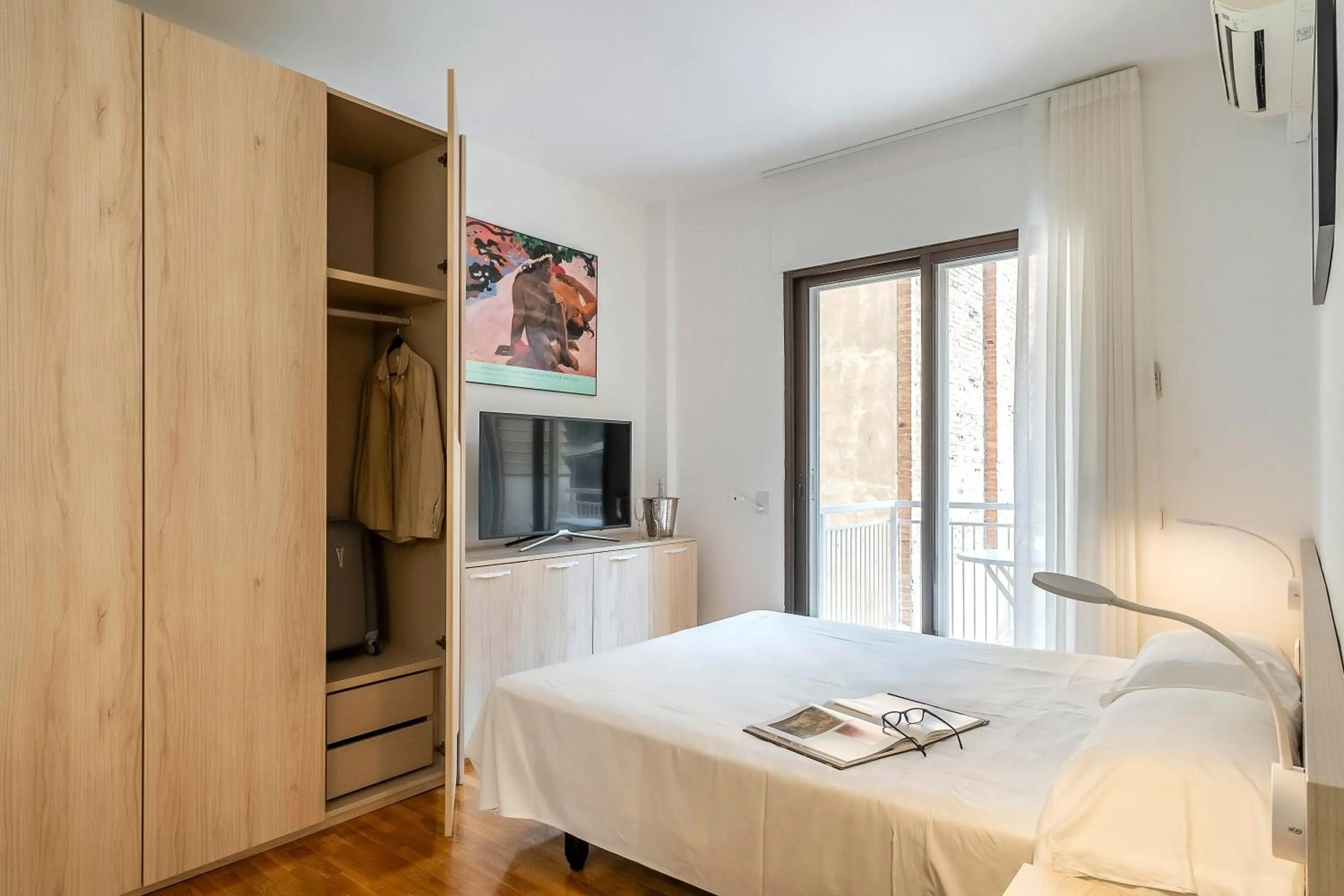 Bedroom, Bed in Aparthotel Bertrán