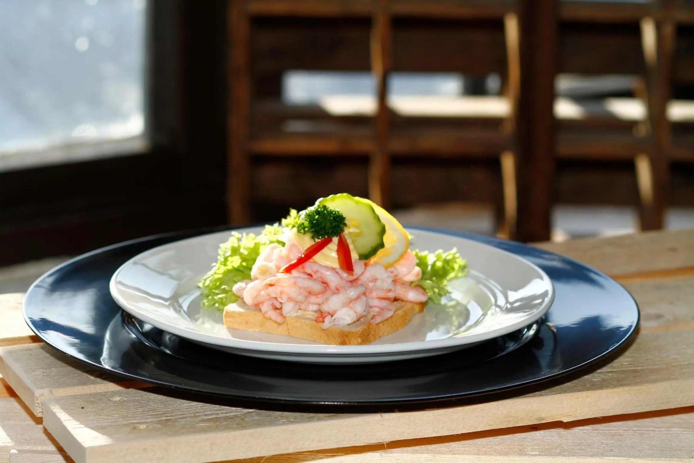 Food close-up in Grimstad Vertshus