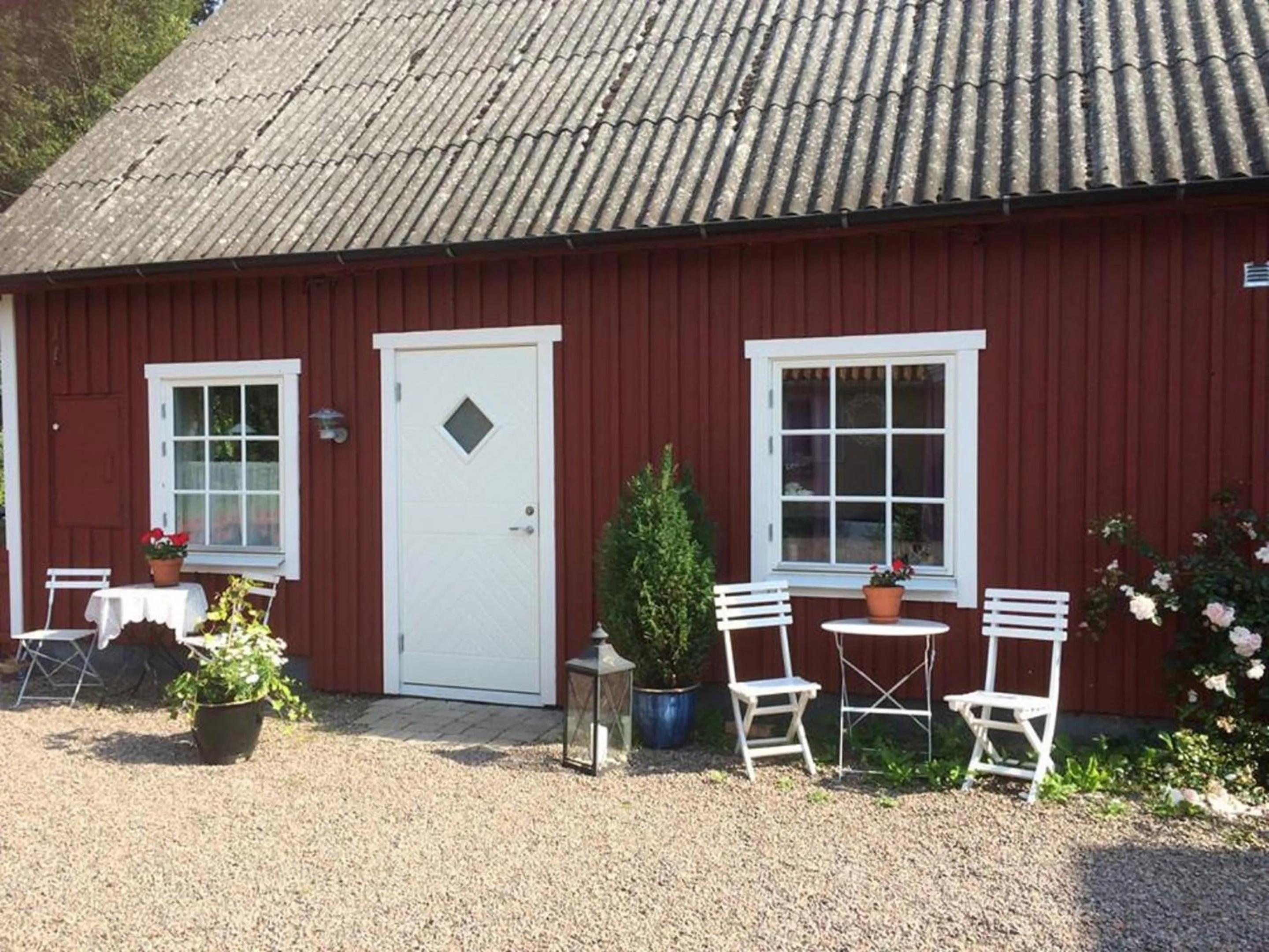 Communal lounge/ TV room in Gånarps rum och Stuguthyrning