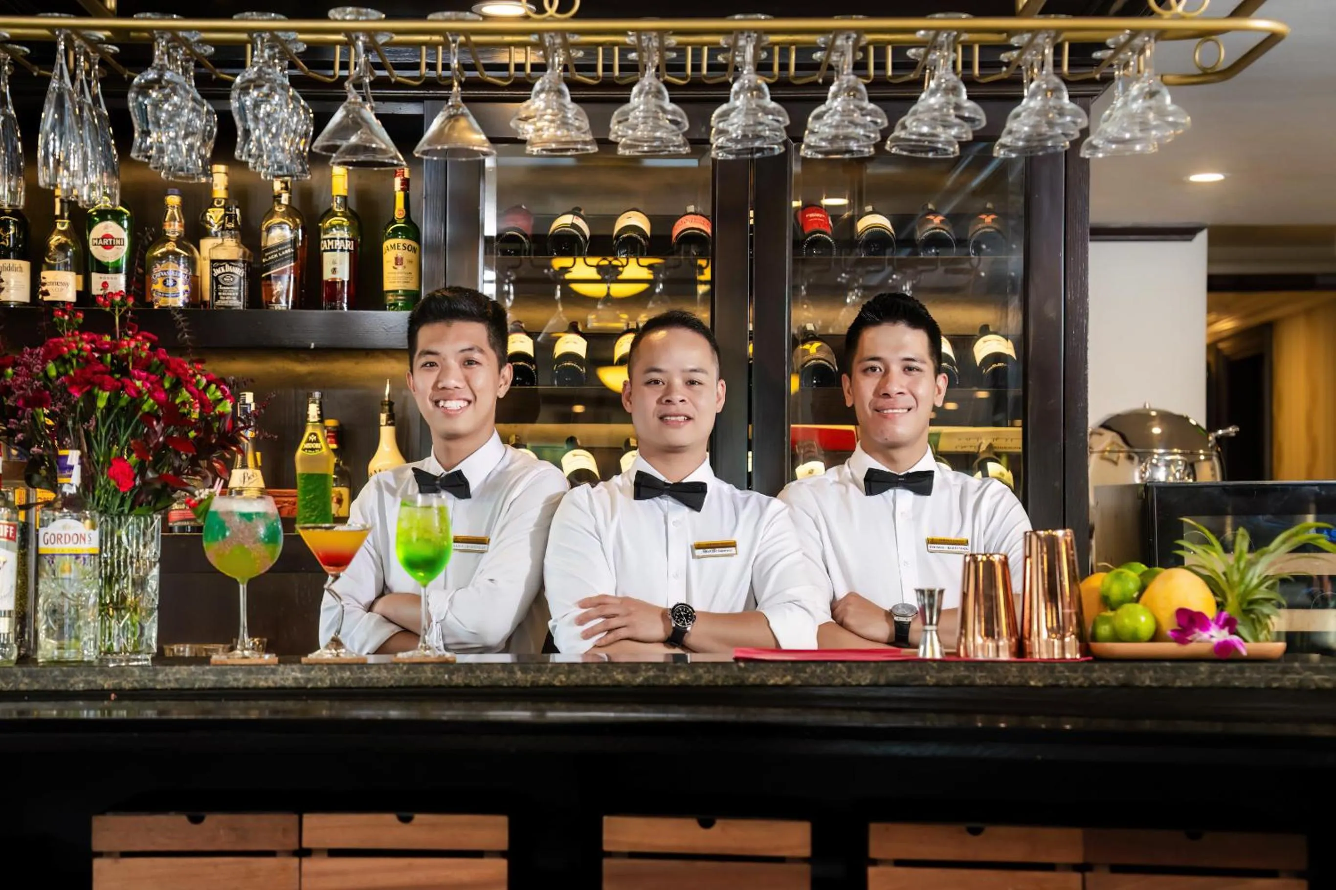Lounge or bar in Halong Athena Cruise