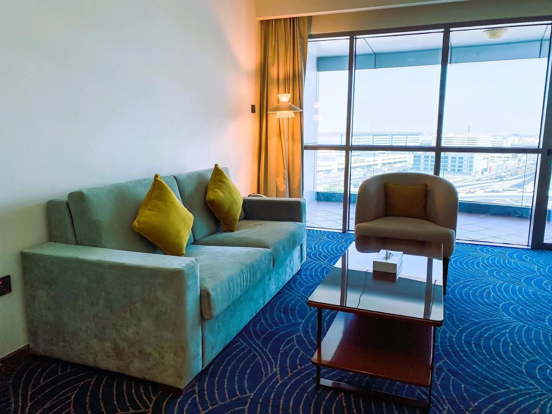 Seating area in City Seasons Hotel Dubai