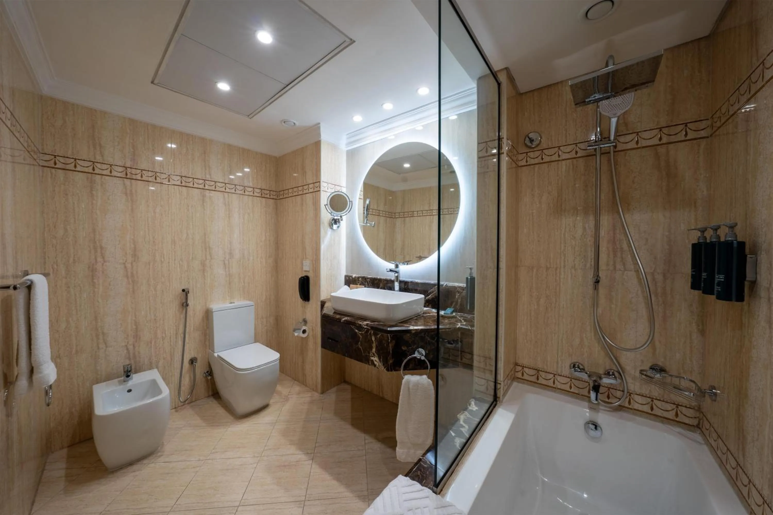 Bathroom in DoubleTree by Hilton Dubai Port Saeed