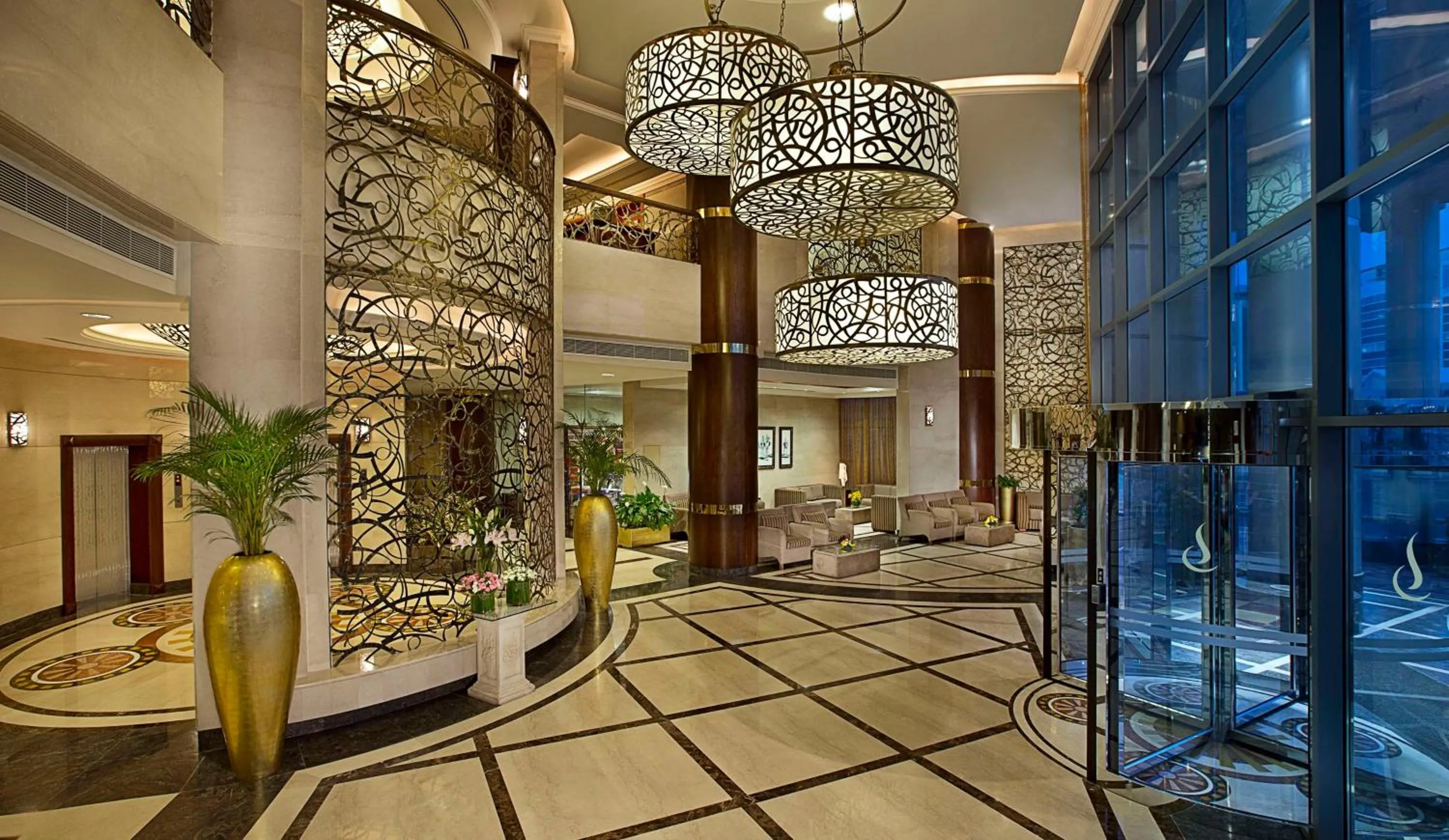 Lobby or reception in DoubleTree by Hilton Dubai Port Saeed