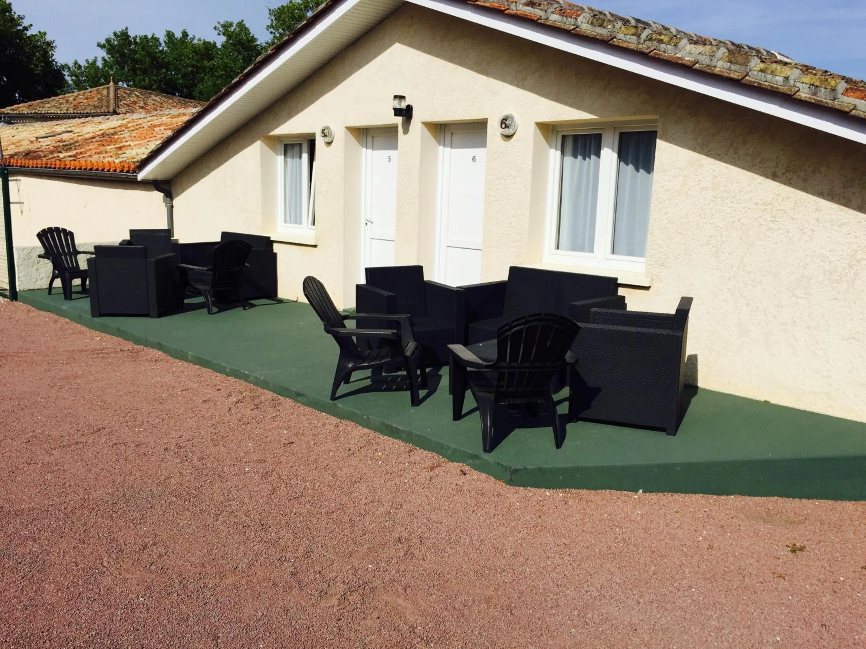 Balcony/Terrace in Hotel Marjolaine