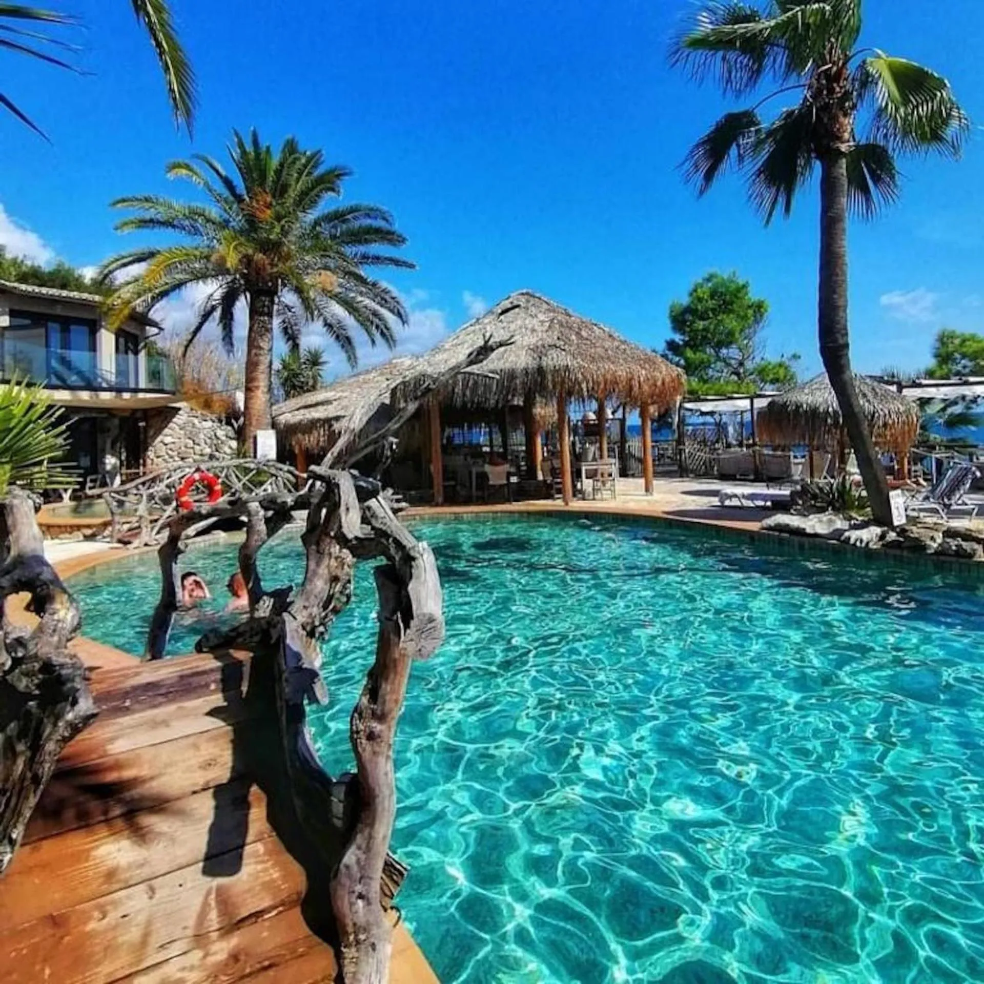 People in Gloria Maris Hotel Suites and Villas